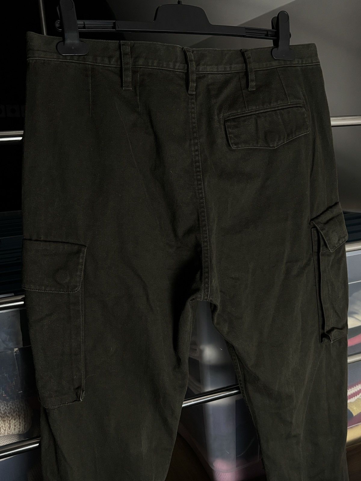 A.P.C. × Kanye West APC x Kanye West Archive Rare Military Cargo Army Pants Size US 34 / EU 50 - 7 Thumbnail