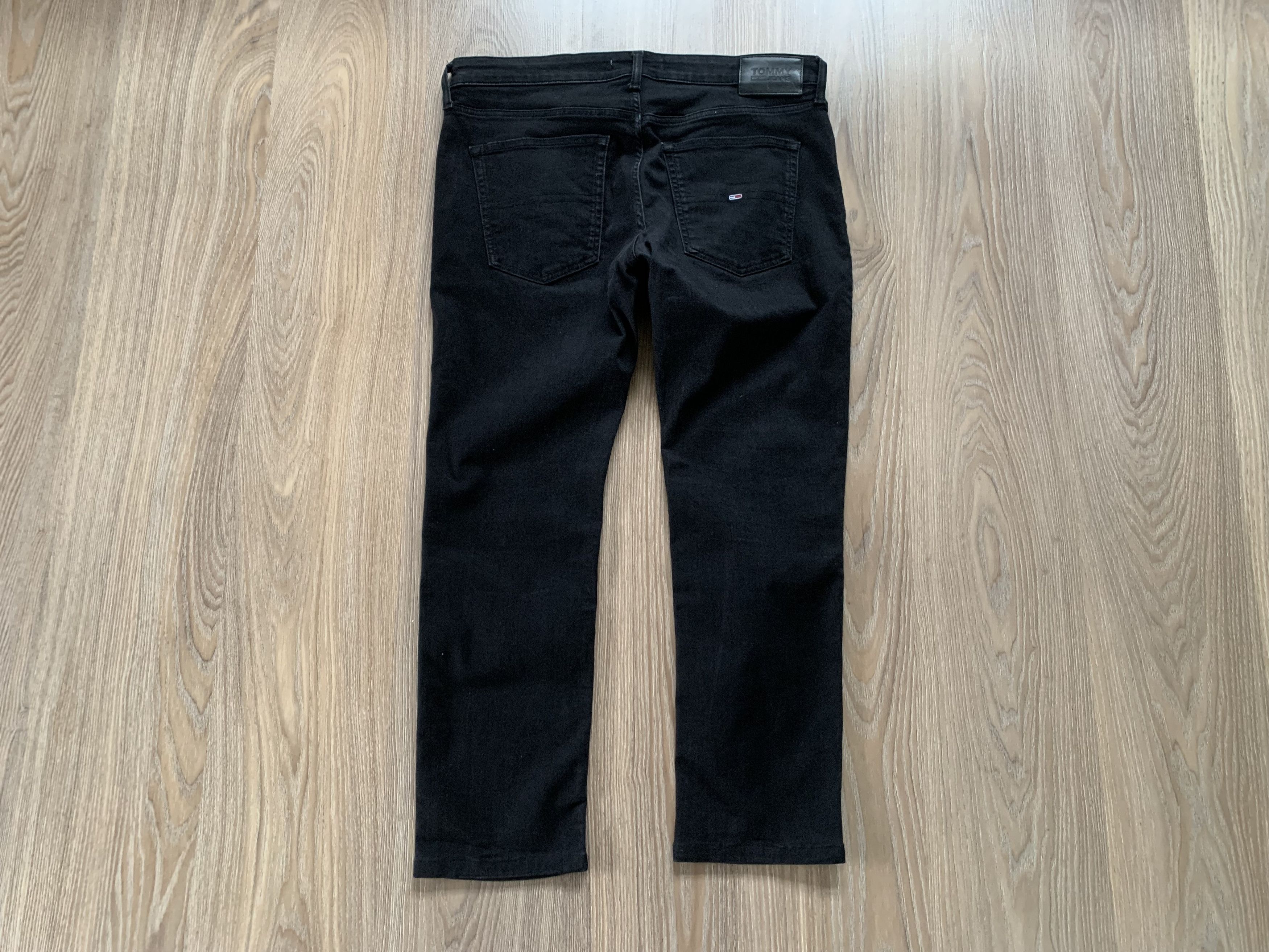 Denime Tommy Hilfiger Scanton Slim Black Stretch Jeans Size US 36 / EU 52 - 3 Thumbnail