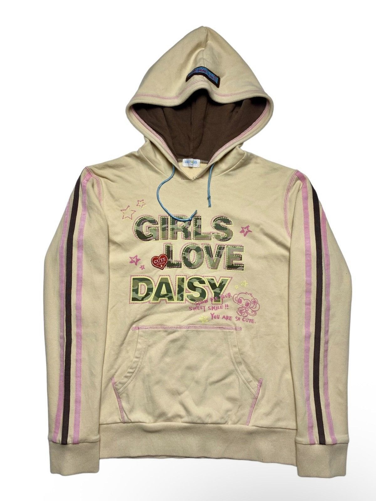 Angel Blue Daisy Lovers Hoodie Size S / US 4 / IT 40 - 3 Thumbnail