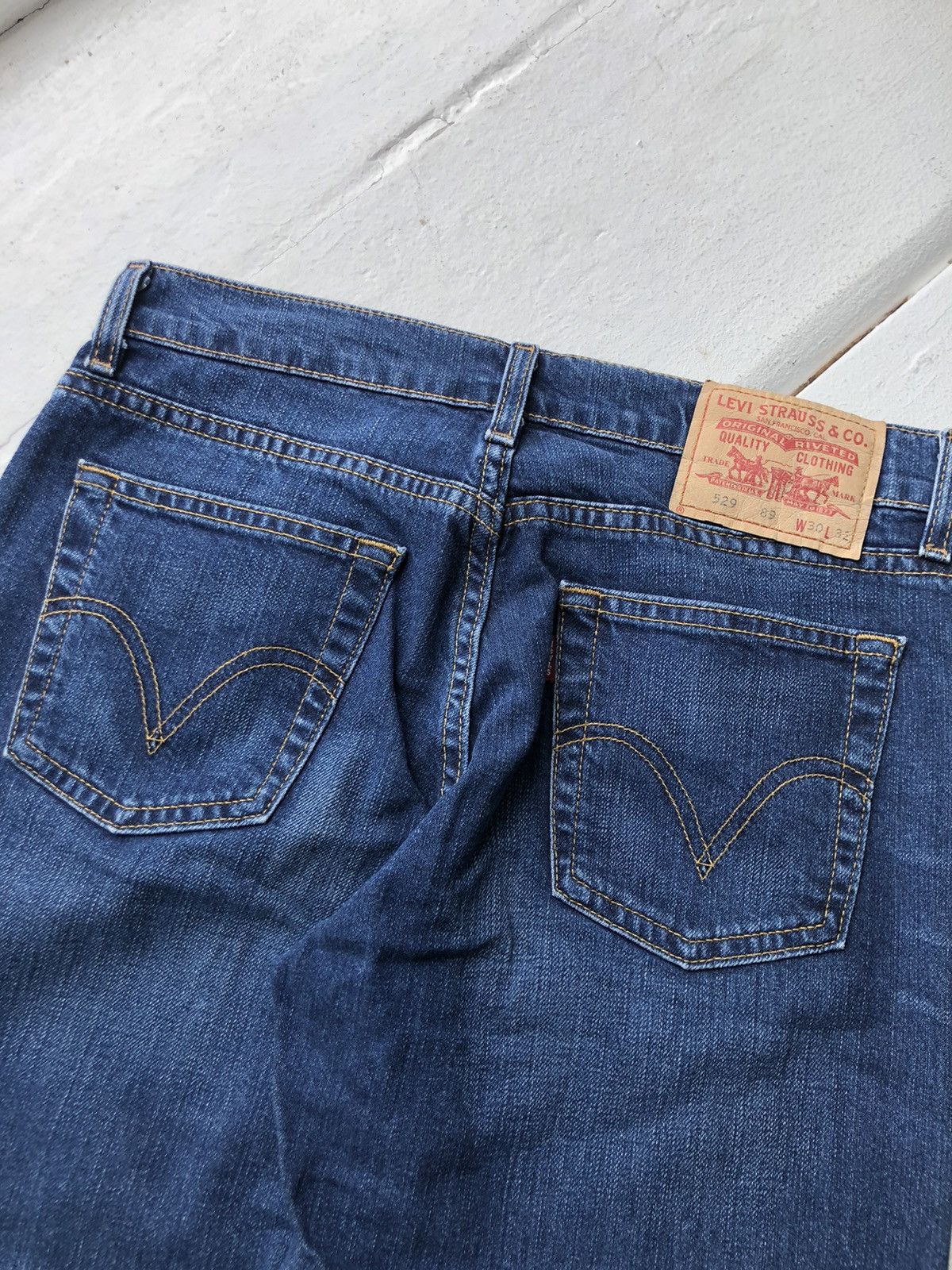 Levi's Vintage Levi’s very rare vintage 00s Big Bell Bottom Opium Size 30" / US 8 / IT 44 - 5 Thumbnail