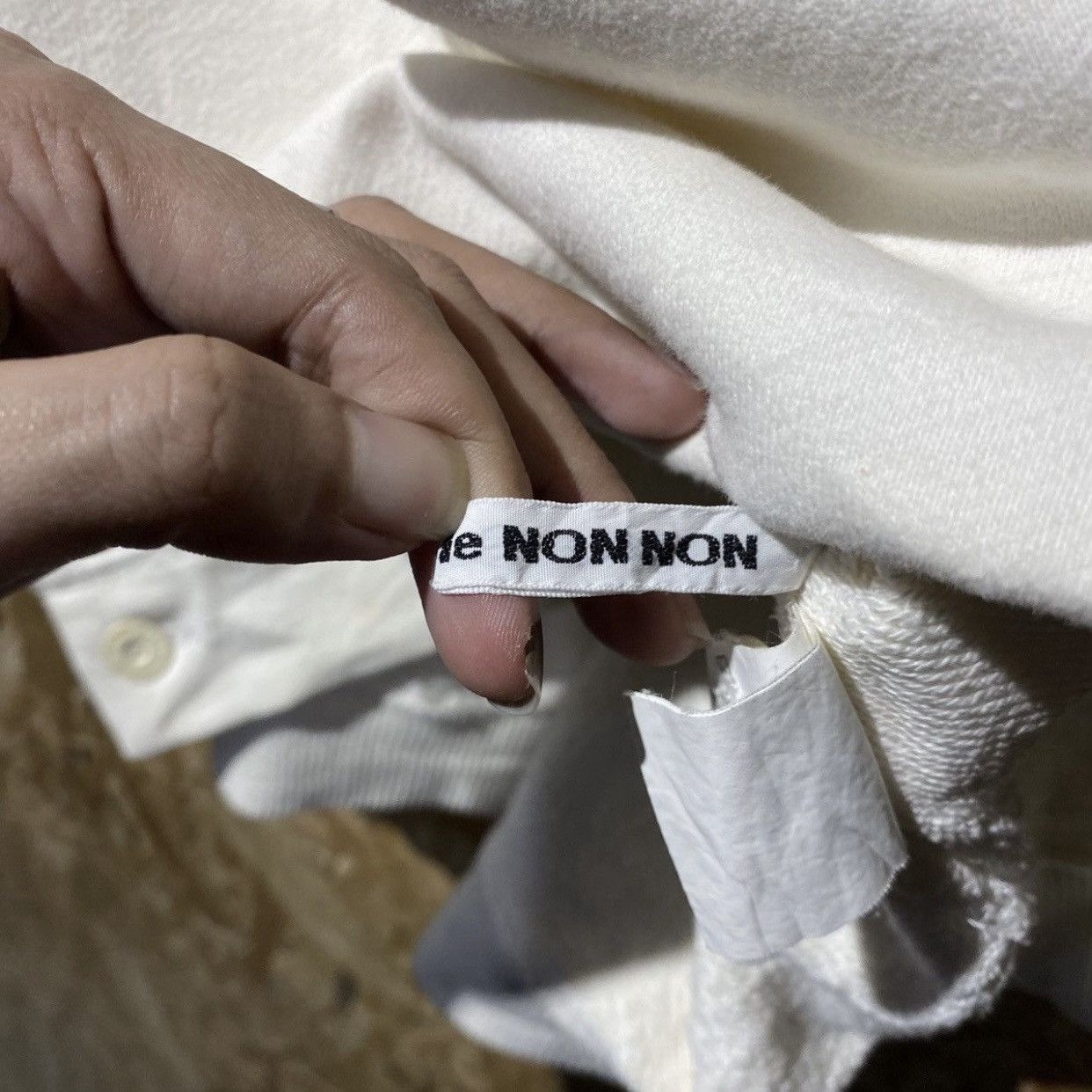 Mademoiselle Non Non Mademoiselle Non Non Japanese Brand Basic Logo Sweatshirt Size US XL / EU 56 / 4 - 13 Thumbnail