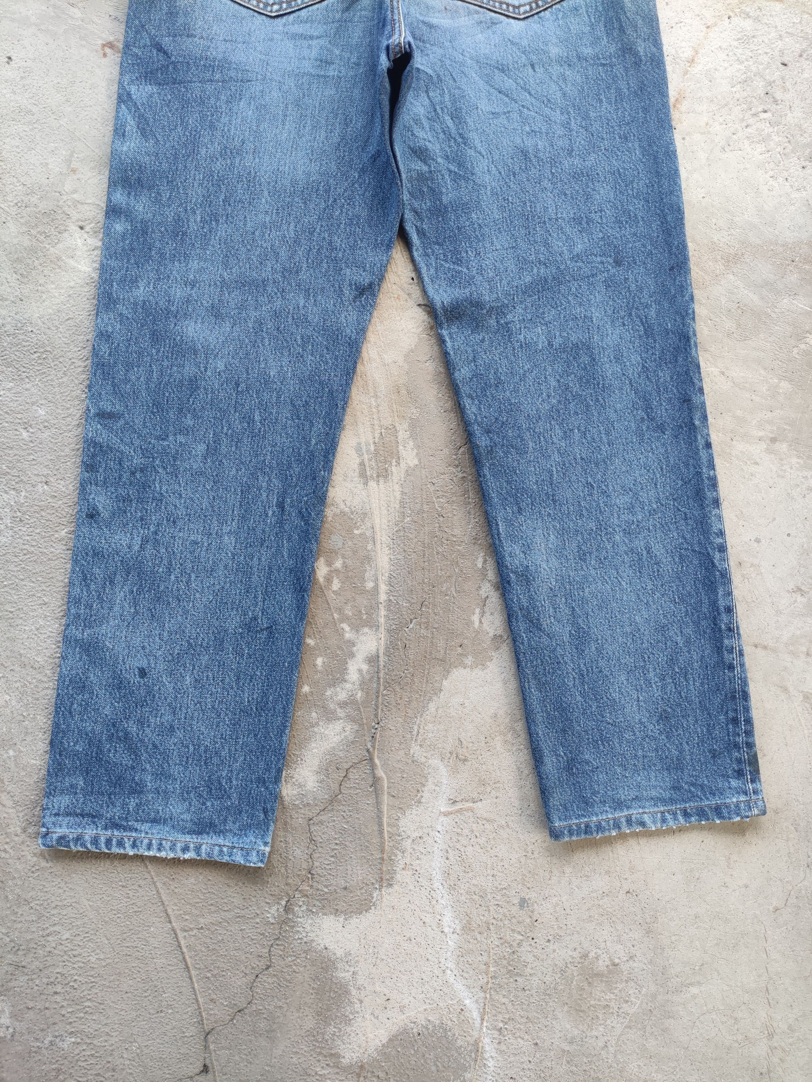Japanese Brand Vintage Japanese Jean Distressed Faded Denim Size US 31 - 10 Thumbnail