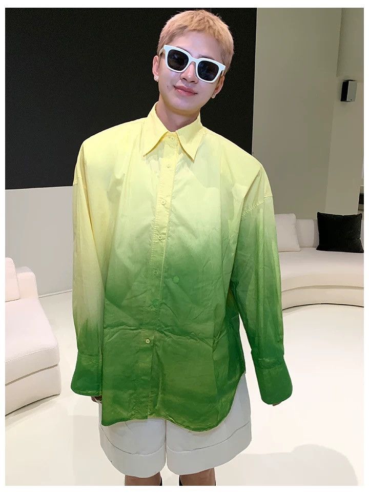 Other Fade-effect Button Up Shirt Size US M / EU 48-50 / 2 - 2 Thumbnail