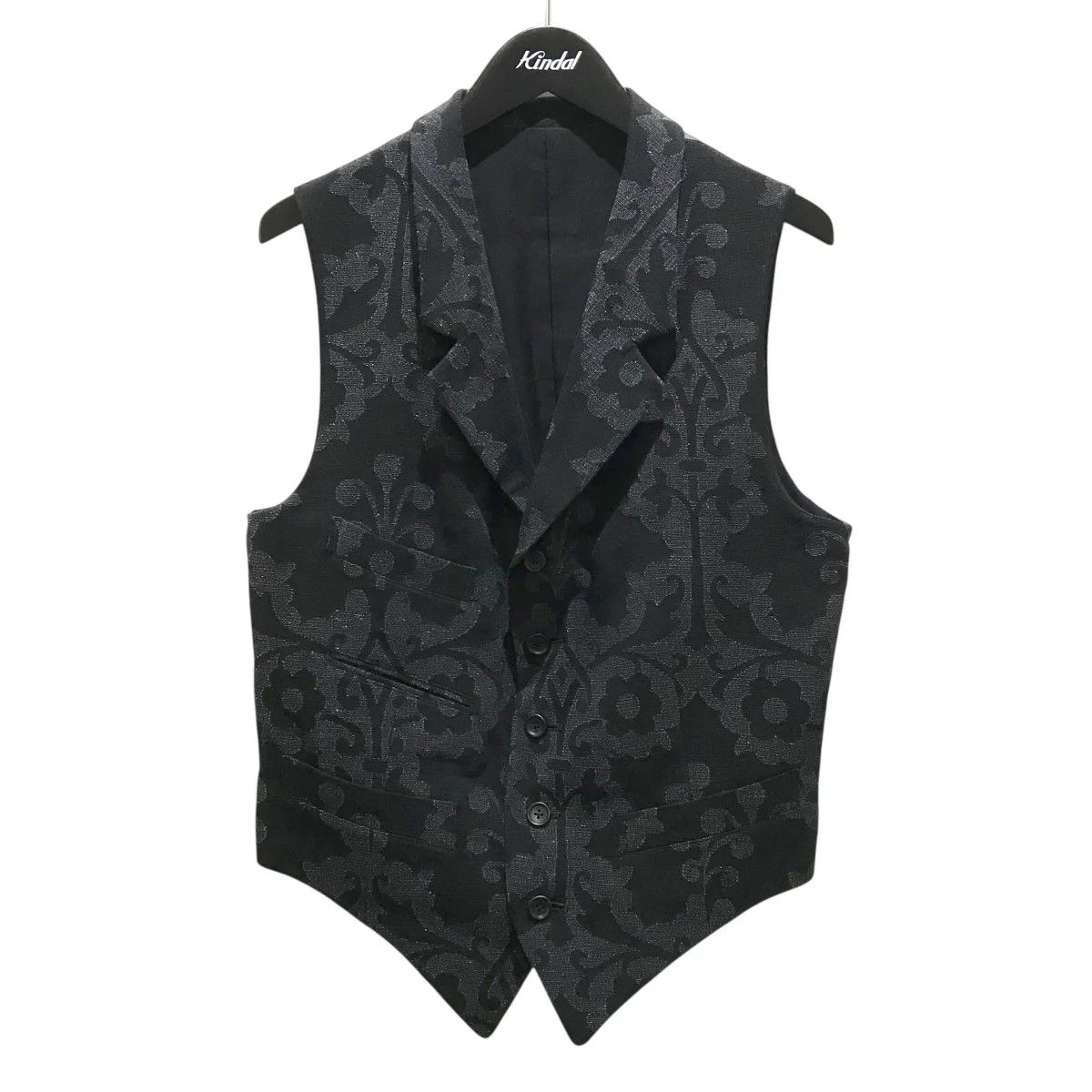 Yohji Yamamoto Yohji Yamamoto pour homme INDIAN LEFT DECORATIVE CLOTH VEST Size US L / EU 52-54 / 3 - 1 Thumbnail