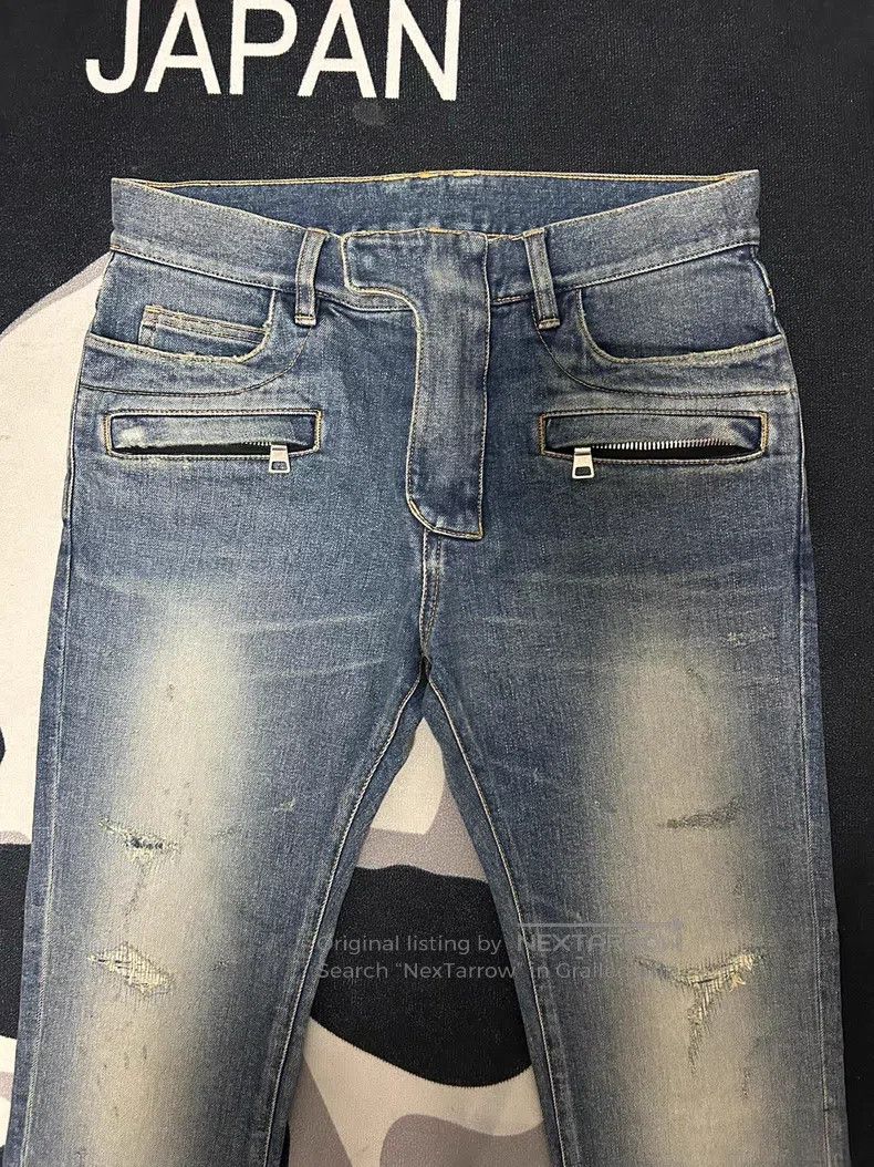 Balmain BALMAIN Denim Jeans Size US 28 / EU 44 - 2 Thumbnail
