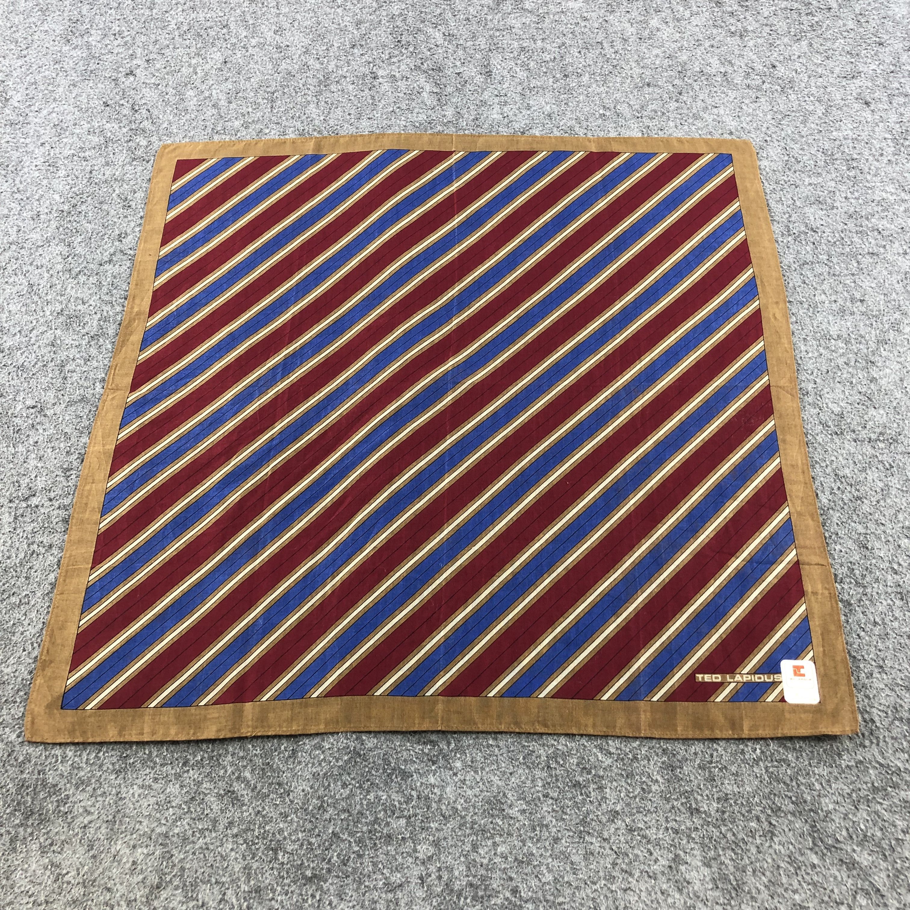TED LAPIDUS Ted Lapidus Handkerchief Neckerchief Bandana H1340 Size ONE SIZE - 2 Thumbnail