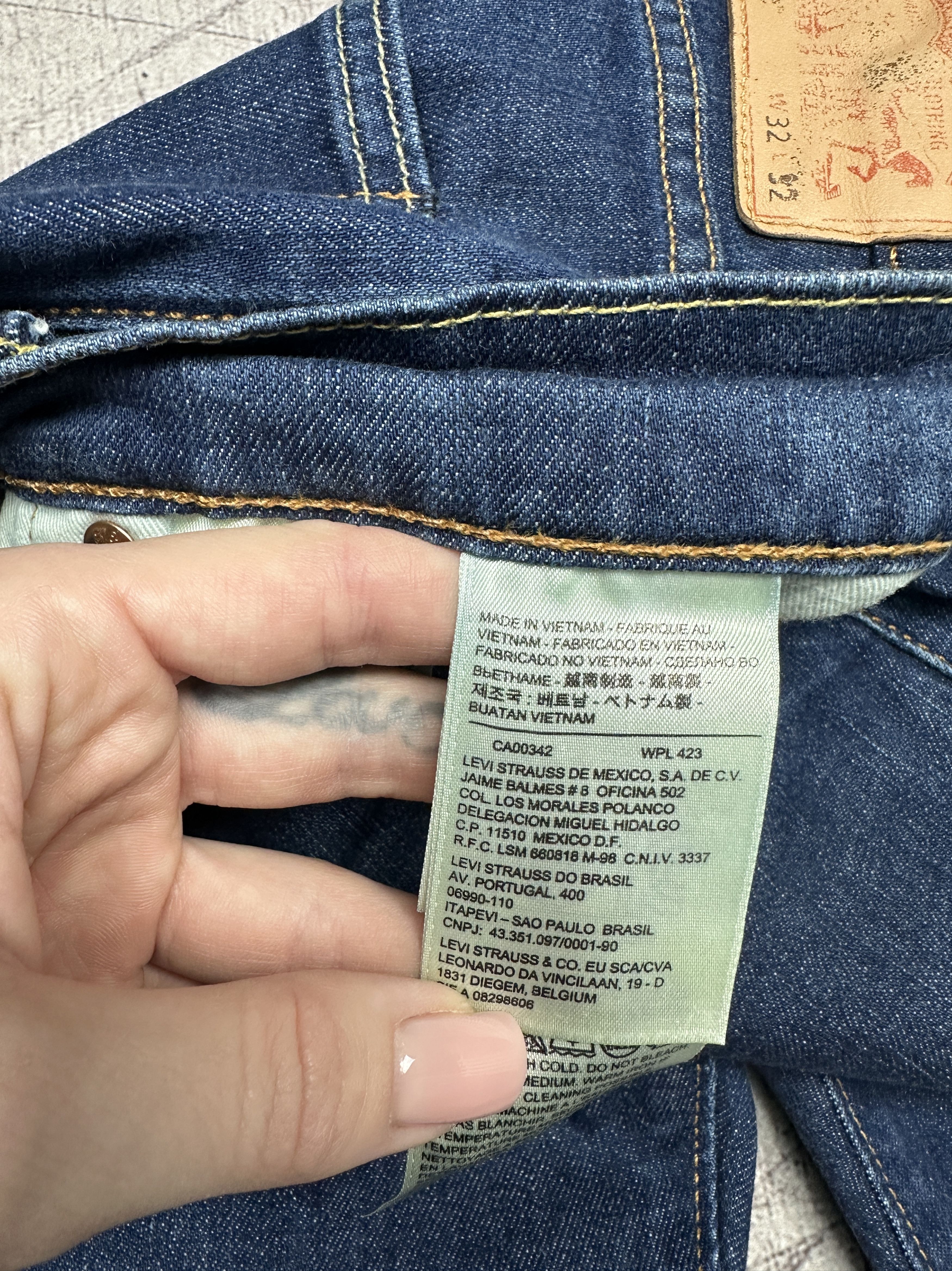 Levi's Levi's 508 Mens Denim Pants Jeans Size 32 x 32 Size US 32 / EU 48 - 8 Thumbnail