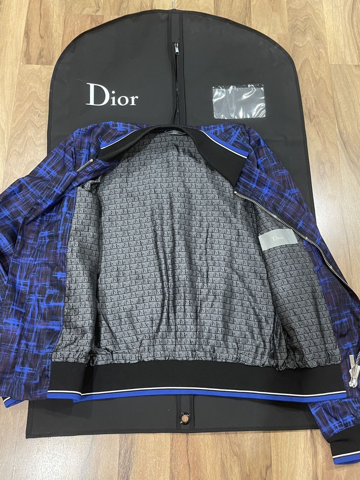 Dior Dior Homme Newave bomber jacket sz48 Size US M / EU 48-50 / 2 - 8 Thumbnail