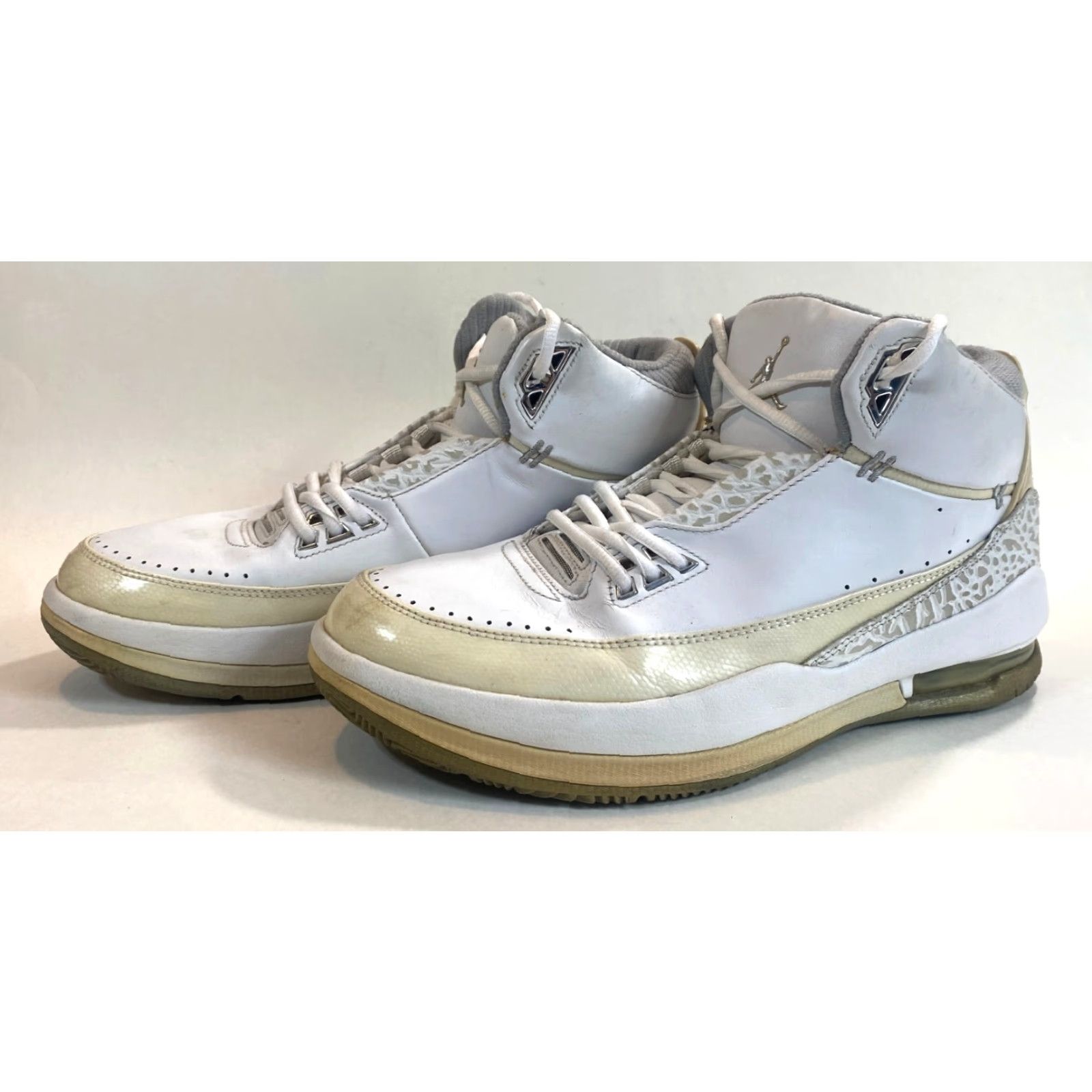 Nike Nike Air Jordan 2.5 Retro Triple White Men's Sneaker 2008 331987-107 Size US 10.5 Size ONE SIZE - 3 Thumbnail