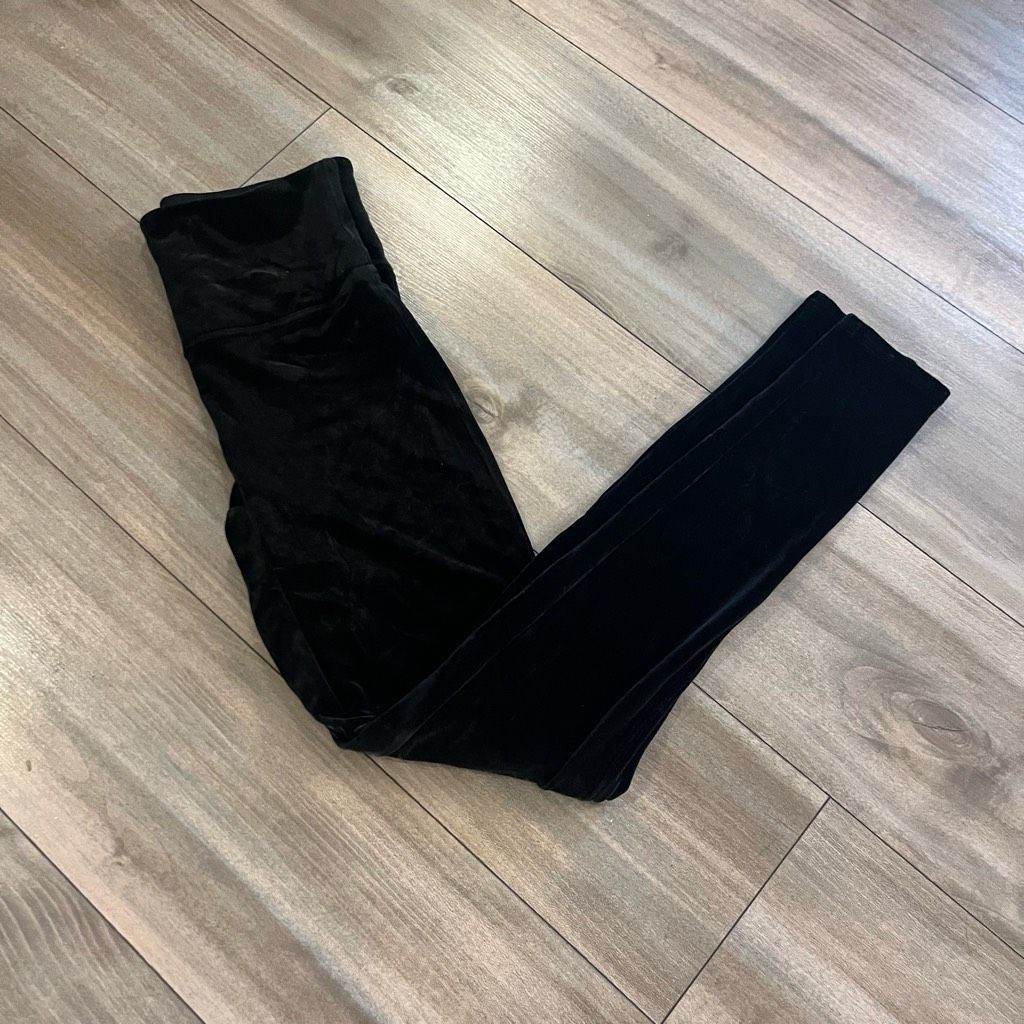 Spanx Spanx Faux Velvet Casual Leggings Women Large Size 28" / US 6 / IT 42 - 1 Thumbnail
