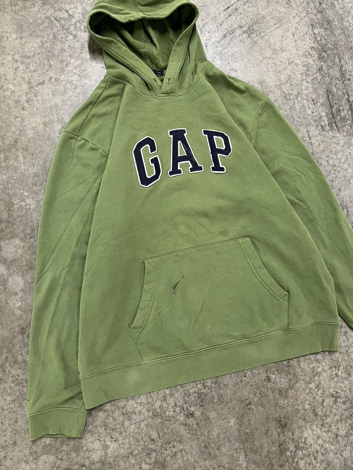 Gap × Vintage Gap spell out earth tone green boxy fit streetwear skater Size US XL / EU 56 / 4 - 6 Thumbnail
