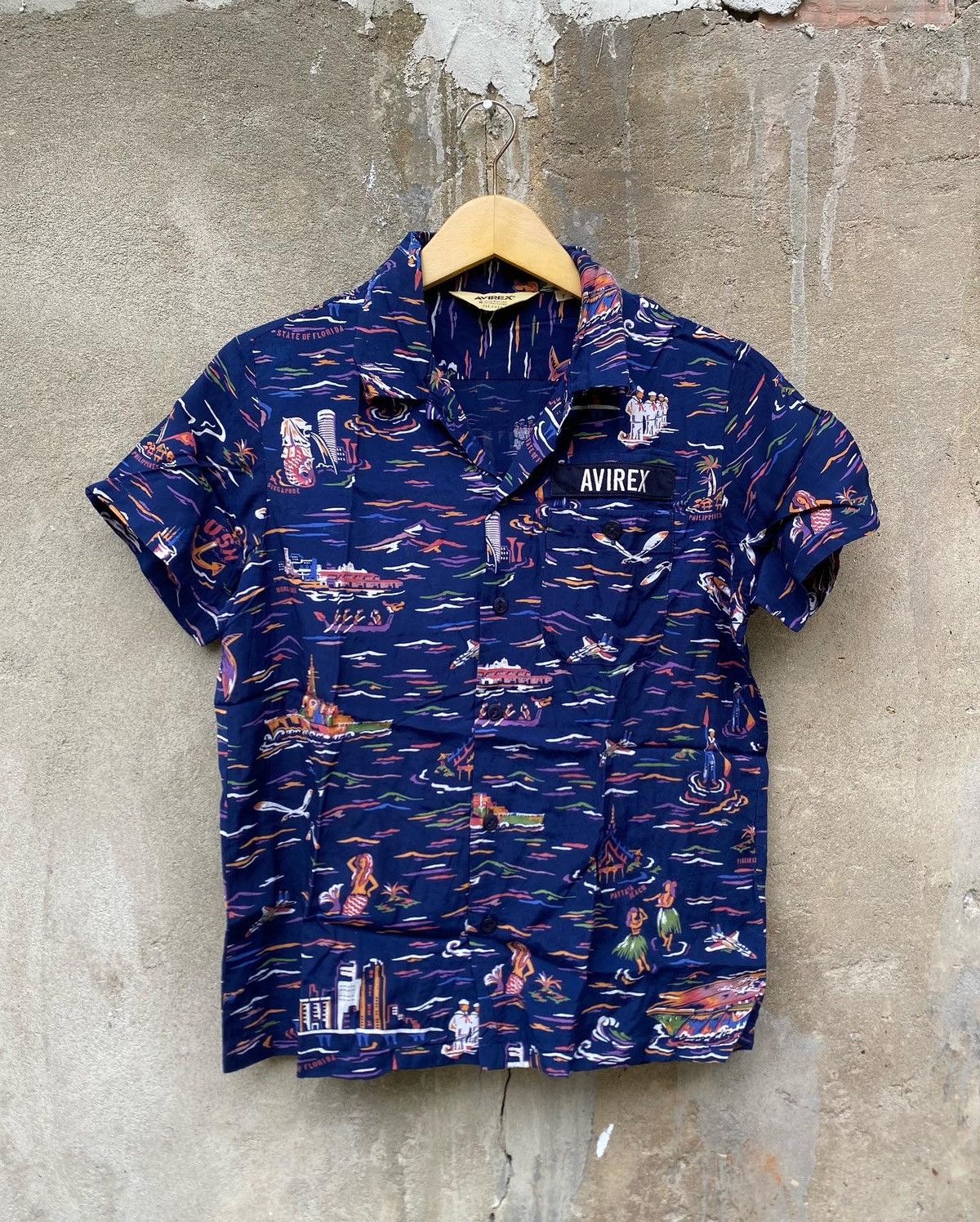 Avirex Avirex hawaiian shirt Size US M / EU 48-50 / 2 - 2 Thumbnail