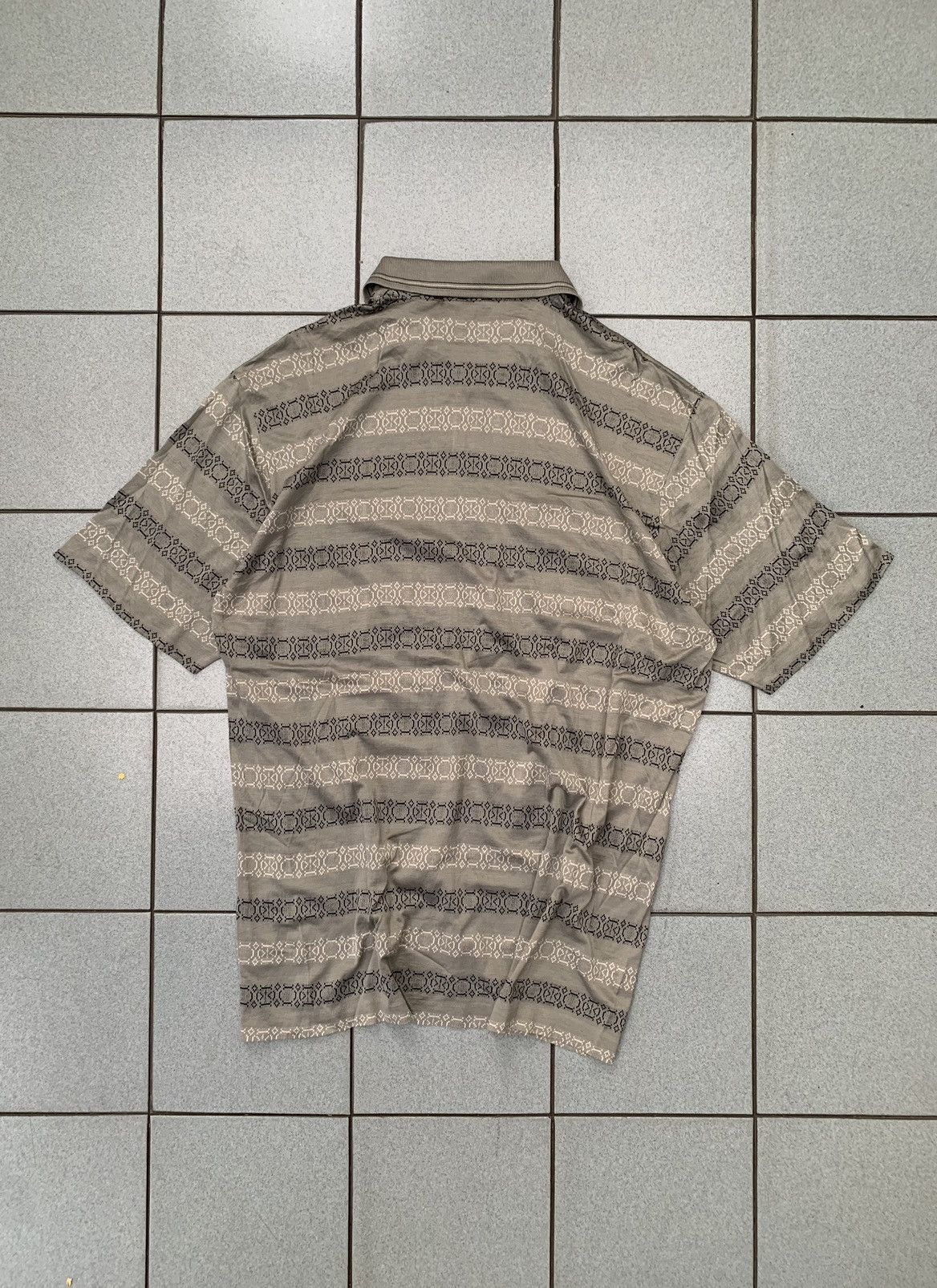 Christian Dior Monsieur × Vintage Vintage Christian Dior Monogram Patterned Stripes Collar Size US L / EU 52-54 / 3 - 5 Thumbnail