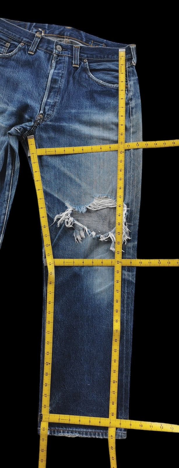Levi's Levis 501 xxc Selvedge HystericGlamour Style (Size 33x41) Size US 34 / EU 50 - 13 Thumbnail