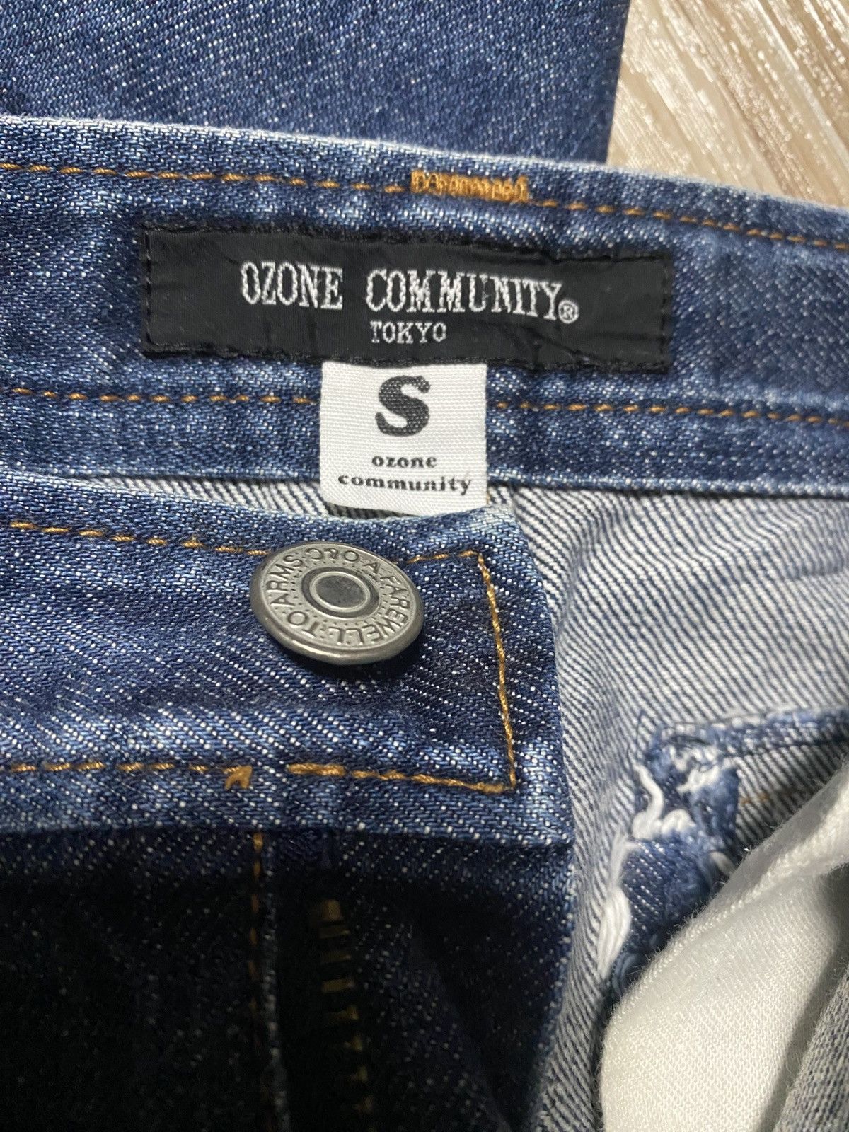 Japanese Brand 💥OZONE CARGO DENIM💥 Size US 28 / EU 44 - 14 Thumbnail