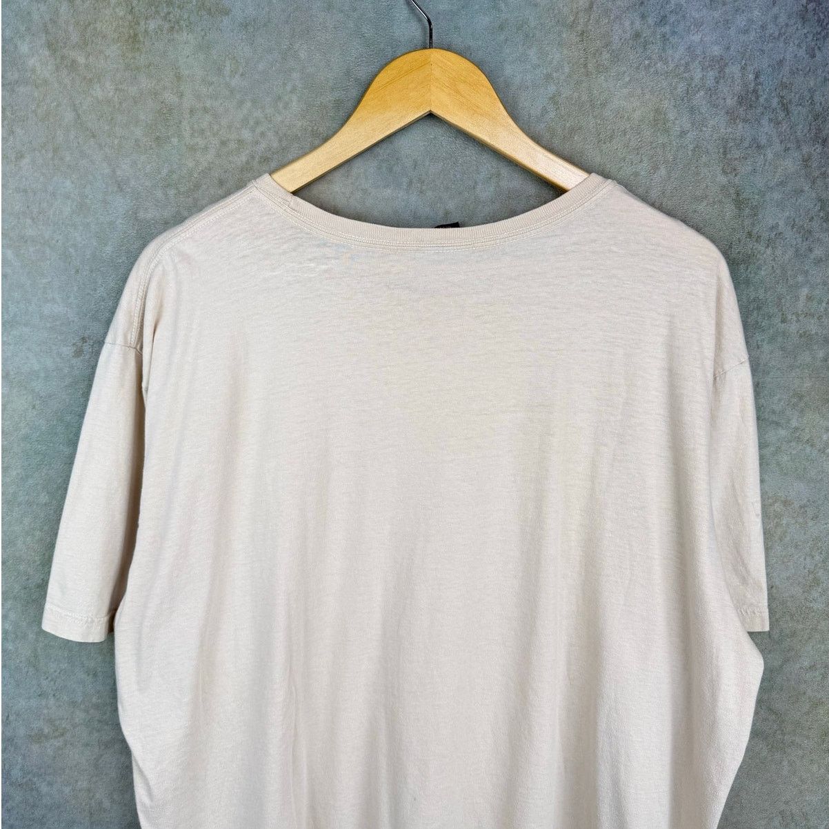 Polo Ralph Lauren VTG 90s Polo Ralph Lauren T Shirt Mens Sz XL Creme Size US XL / EU 56 / 4 - 7 Thumbnail