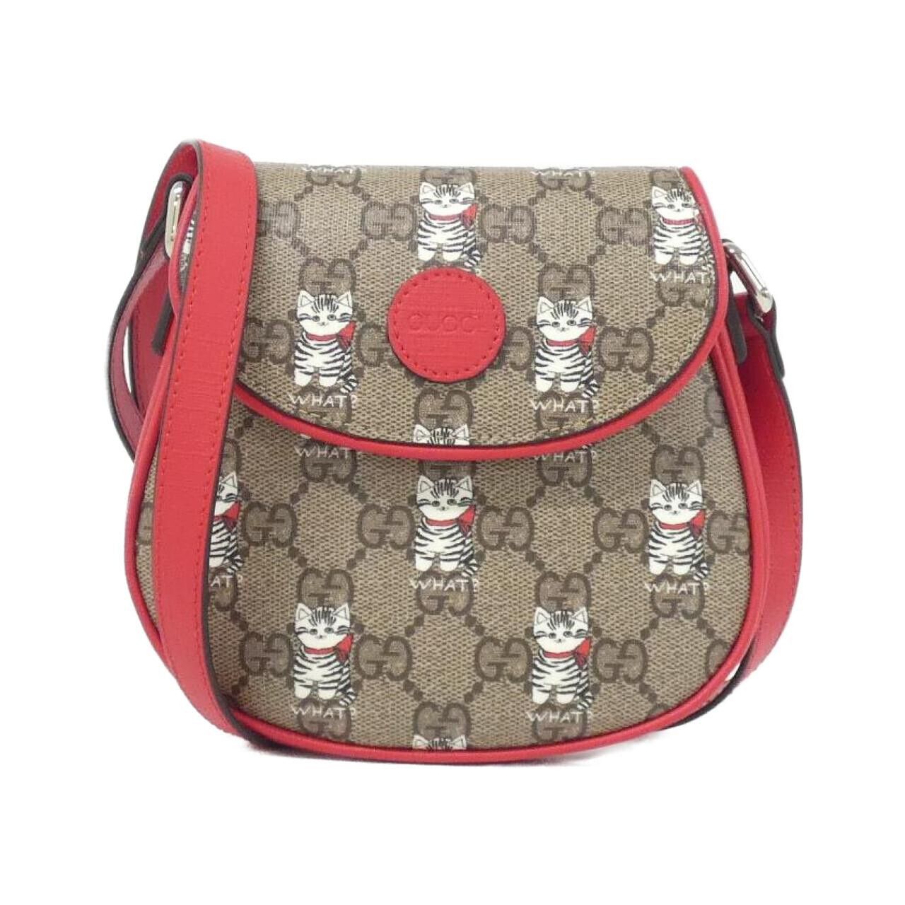 Gucci Gucci Gucci GG Supreme Canvas Shoulder Bag Textile Shoulder Bag 814014 DUTY FREE for USA Size ONE SIZE - 1 Thumbnail