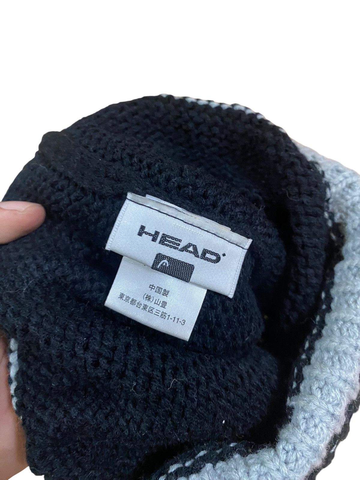 Salem Sportswear Vintage head spellout beanie/snowcap outdoors Size ONE SIZE - 4 Thumbnail