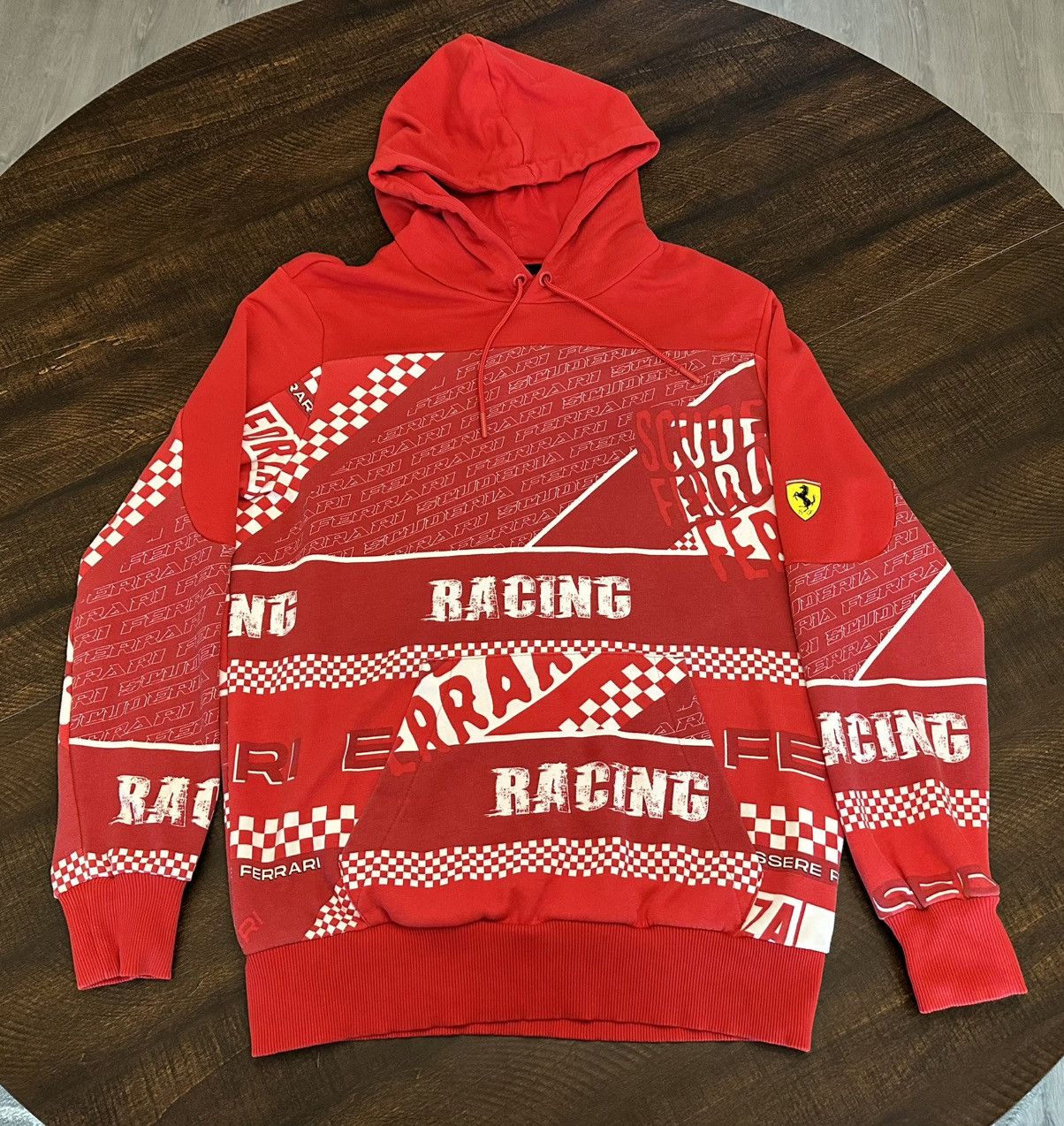 Ferrari × Puma Puma x Scuderia Ferrari Men’s Graphic Hoodie-Size Medium Size US M / EU 48-50 / 2 - 1 Thumbnail
