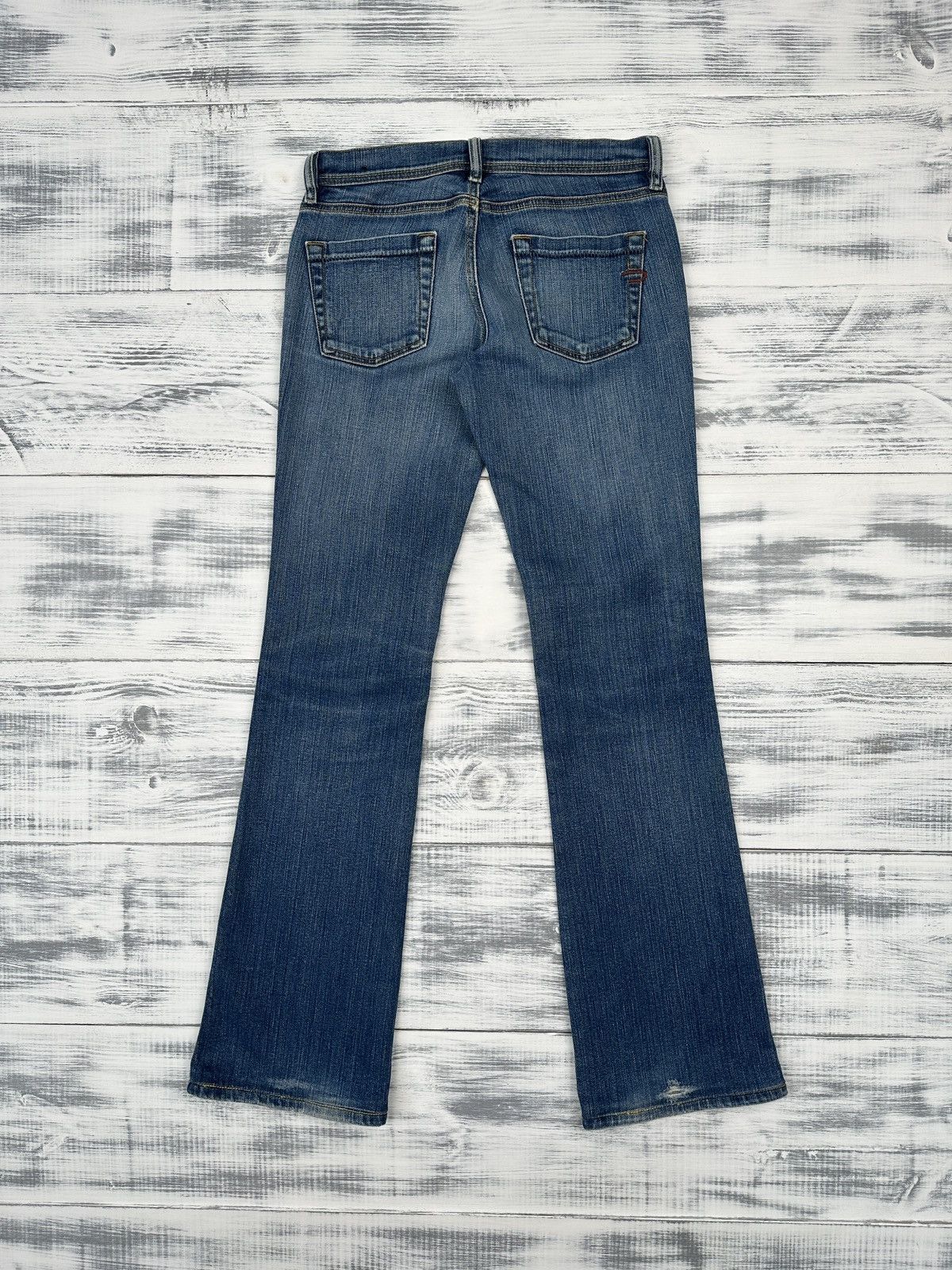 Diesel Y2K DIESEL Low Rise Blue Flared Jeans Women’s Pants Size 28" / US 6 / IT 42 - 2 Thumbnail