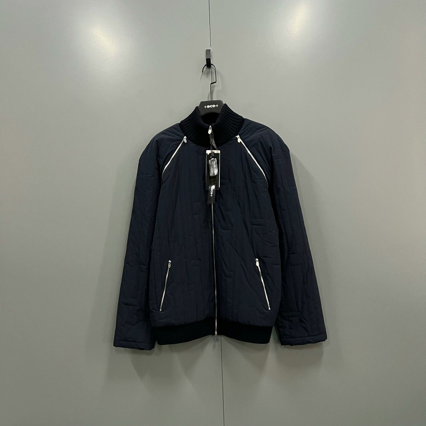 Hermes HERMES H Texture Quilted Baseball Jacket Size US XXL / EU 58 / 5 - 1 Thumbnail