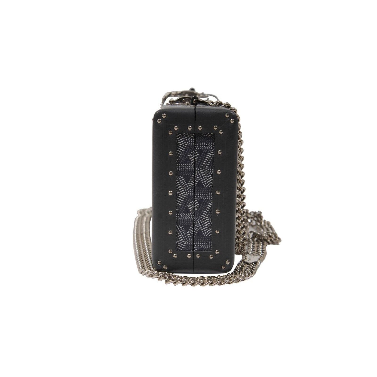 Goyard Saint Honore Trunk Bag Leather Gray Shoulder Rectangle Size ONE SIZE - 4 Thumbnail