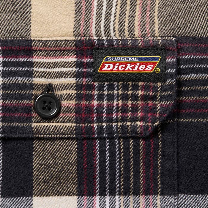 Supreme Supreme Dickies Plaid Hooded Zip Up Shirt | Grailed