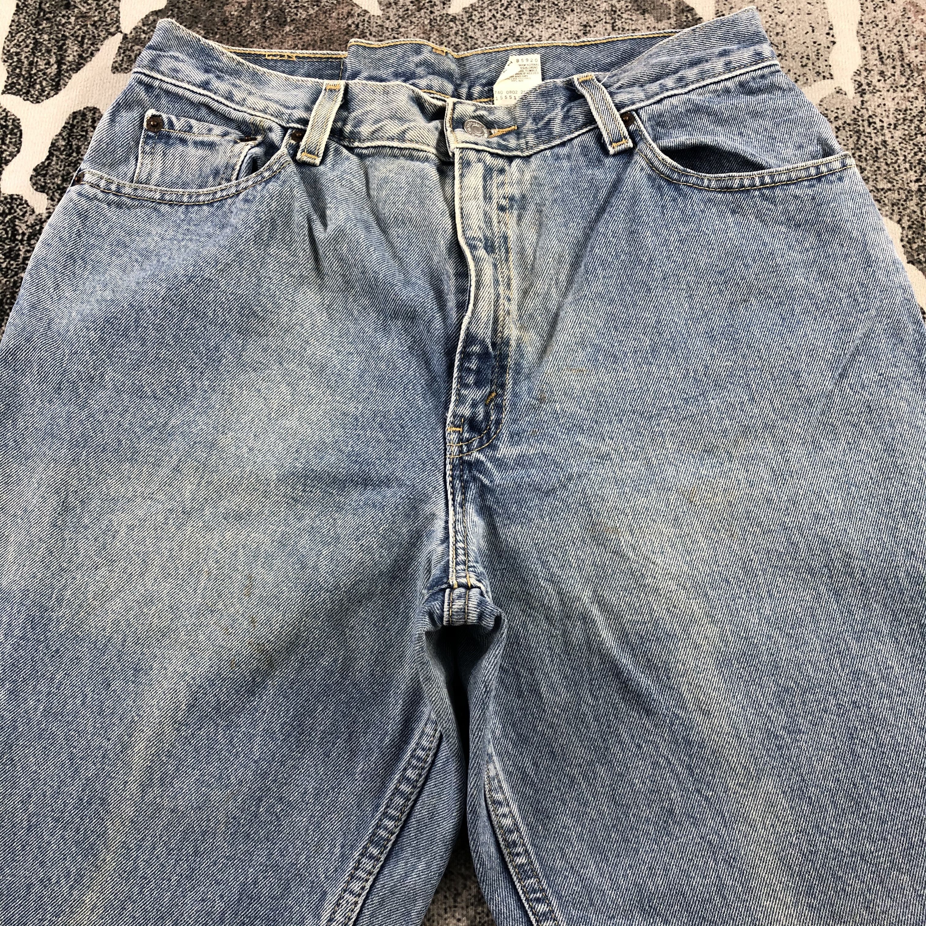 Levi's Vintage Levis 550 Jeans Relaxed Fit Denim KJ1083 Size US 31 - 3 Thumbnail