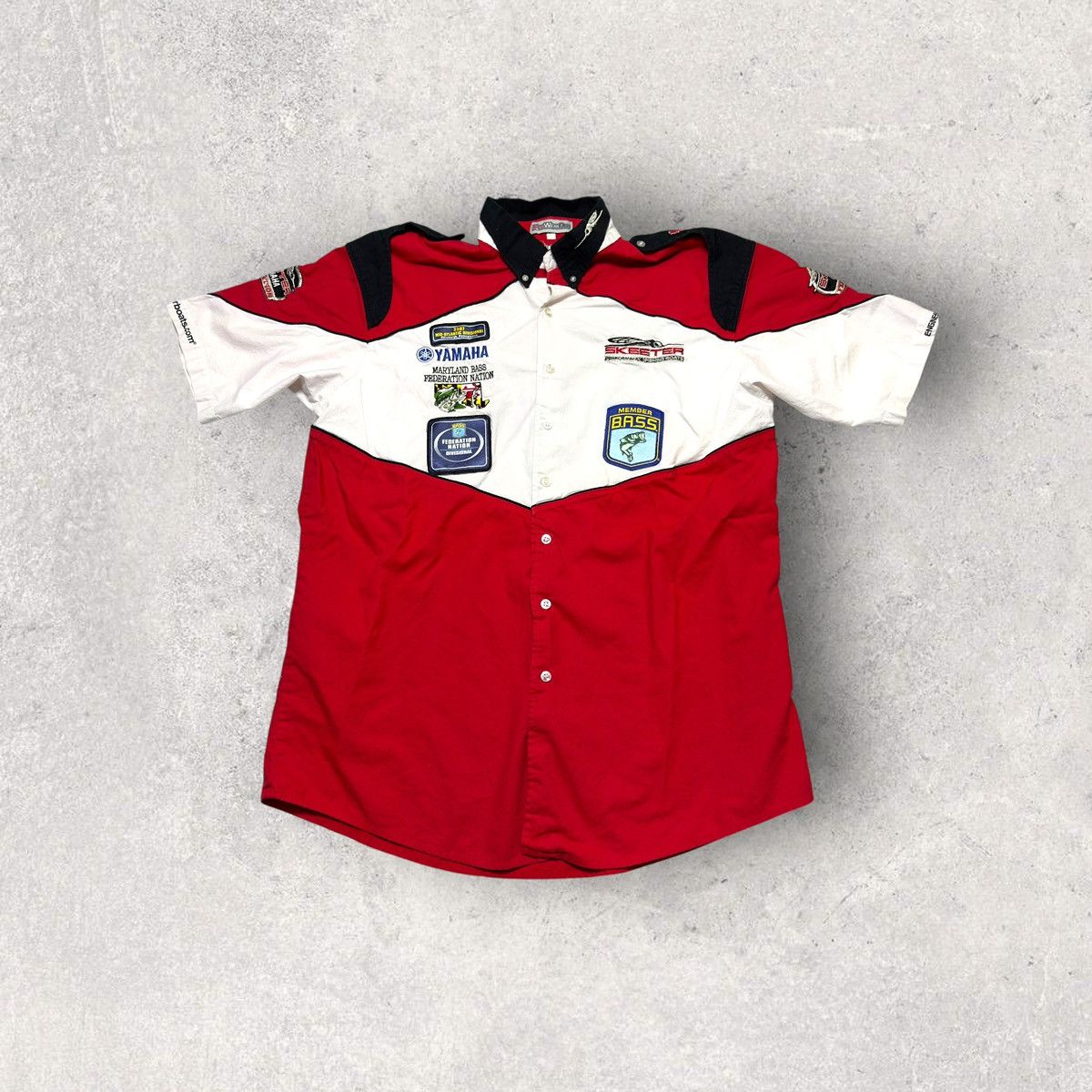 Vintage Bass Fishing jersey Size US XL / EU 56 / 4 - 1 Thumbnail
