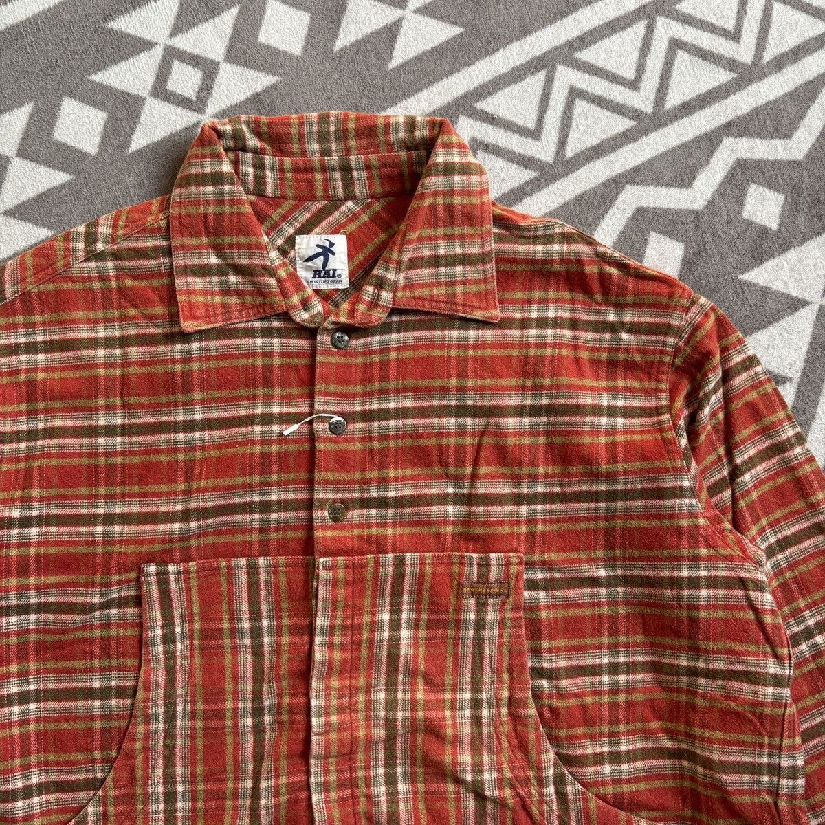 Hai Sporting Gear Issey miyake hai sporting gear outer flannel shirt Size US M / EU 48-50 / 2 - 3 Thumbnail