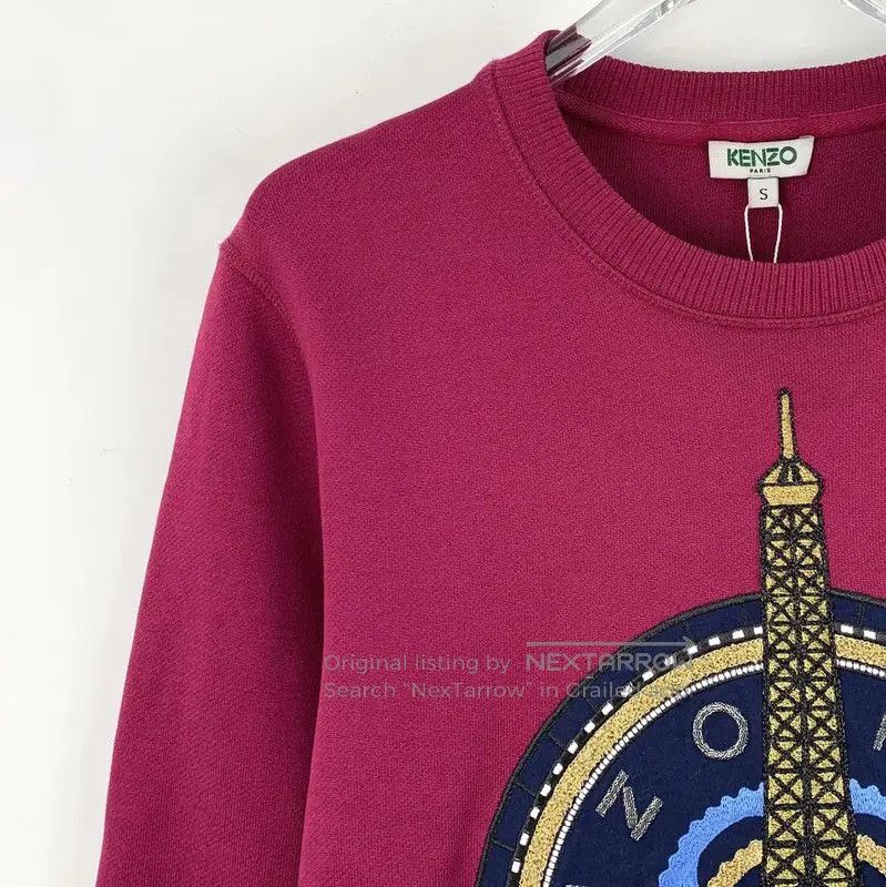 Other Kenzo Pink Eiffel Tower Graphic Sweatshirt . Size S / US 4 / IT 40 - 3 Thumbnail