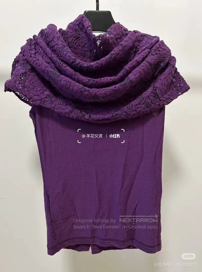 Junya Watanabe Junya Watanabe Layered cutout floral knitted sweater Size S / US 4 / IT 40 - 3 Thumbnail
