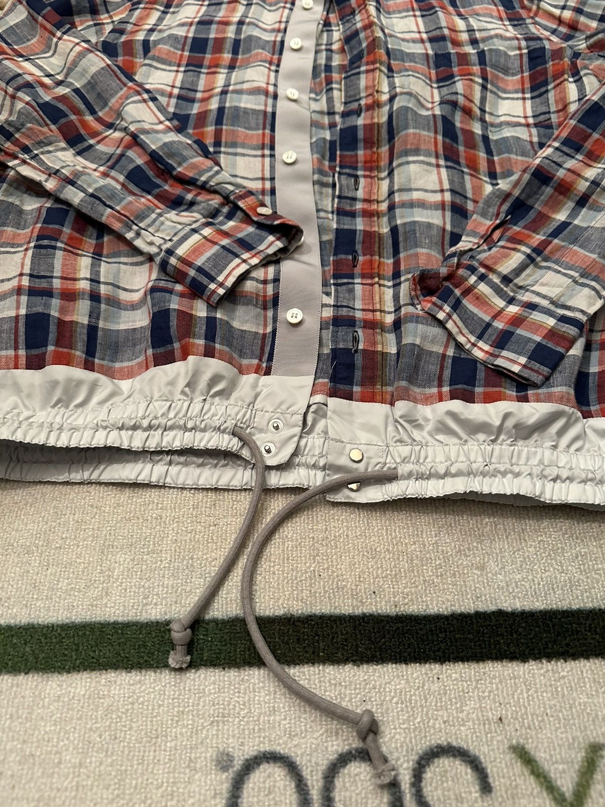 Sacai Sacai long-sleeve button-up shirt adjustable waist Size US M / EU 48-50 / 2 - 3 Thumbnail