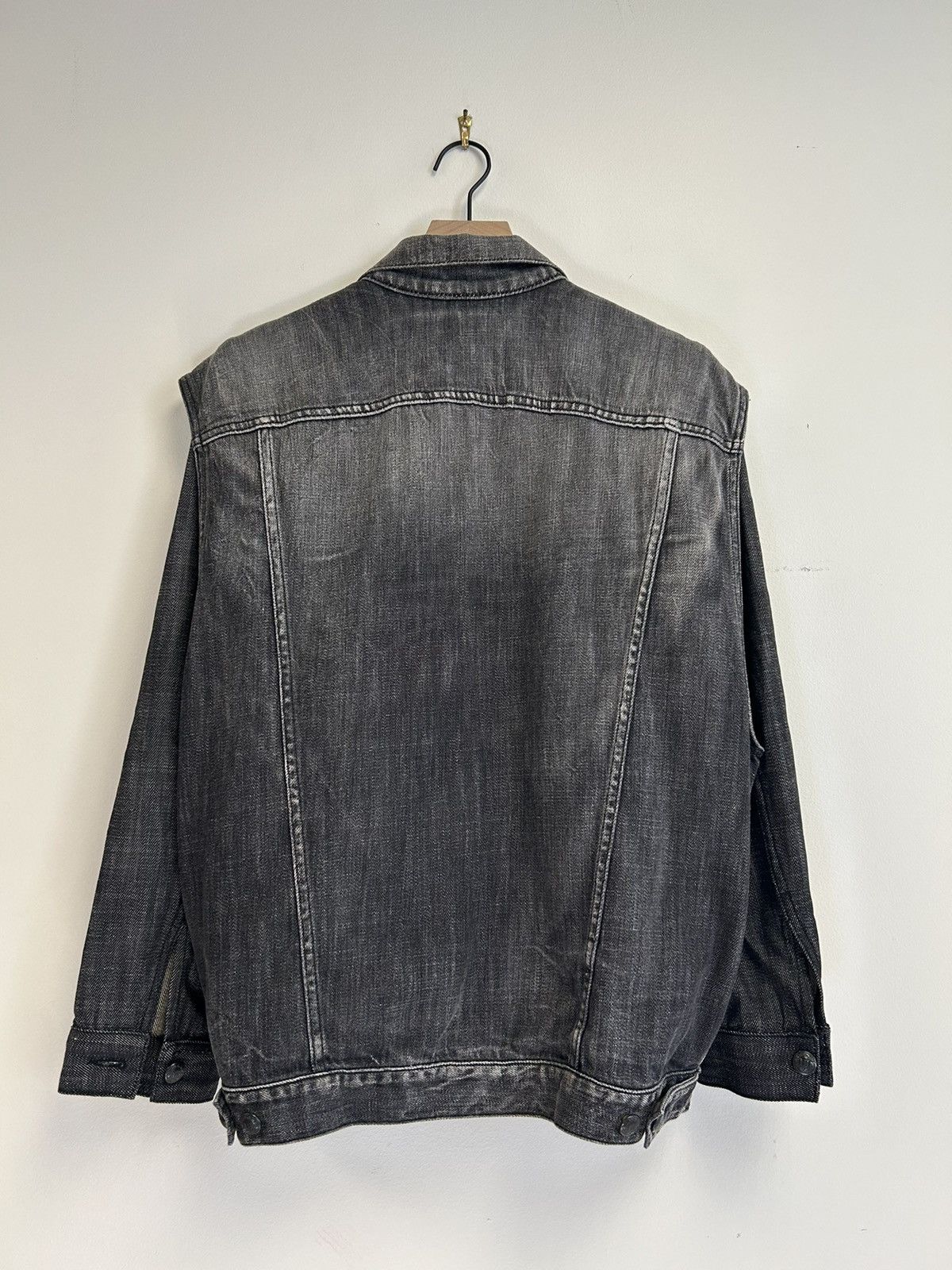 R13 Cut Out Wool Denim Jacket Size US S / EU 44-46 / 1 - 4 Thumbnail