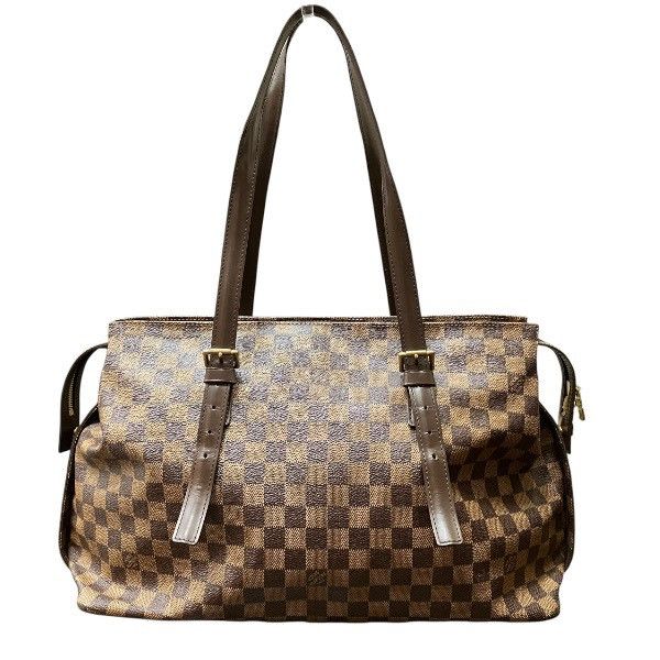 Louis Vuitton Louis Vuitton Louis Vuitton Chelsea Damier tote bag Textile Shoulder Bag N51119 DUTY FREE for USA Size ONE SIZE - 1 Thumbnail