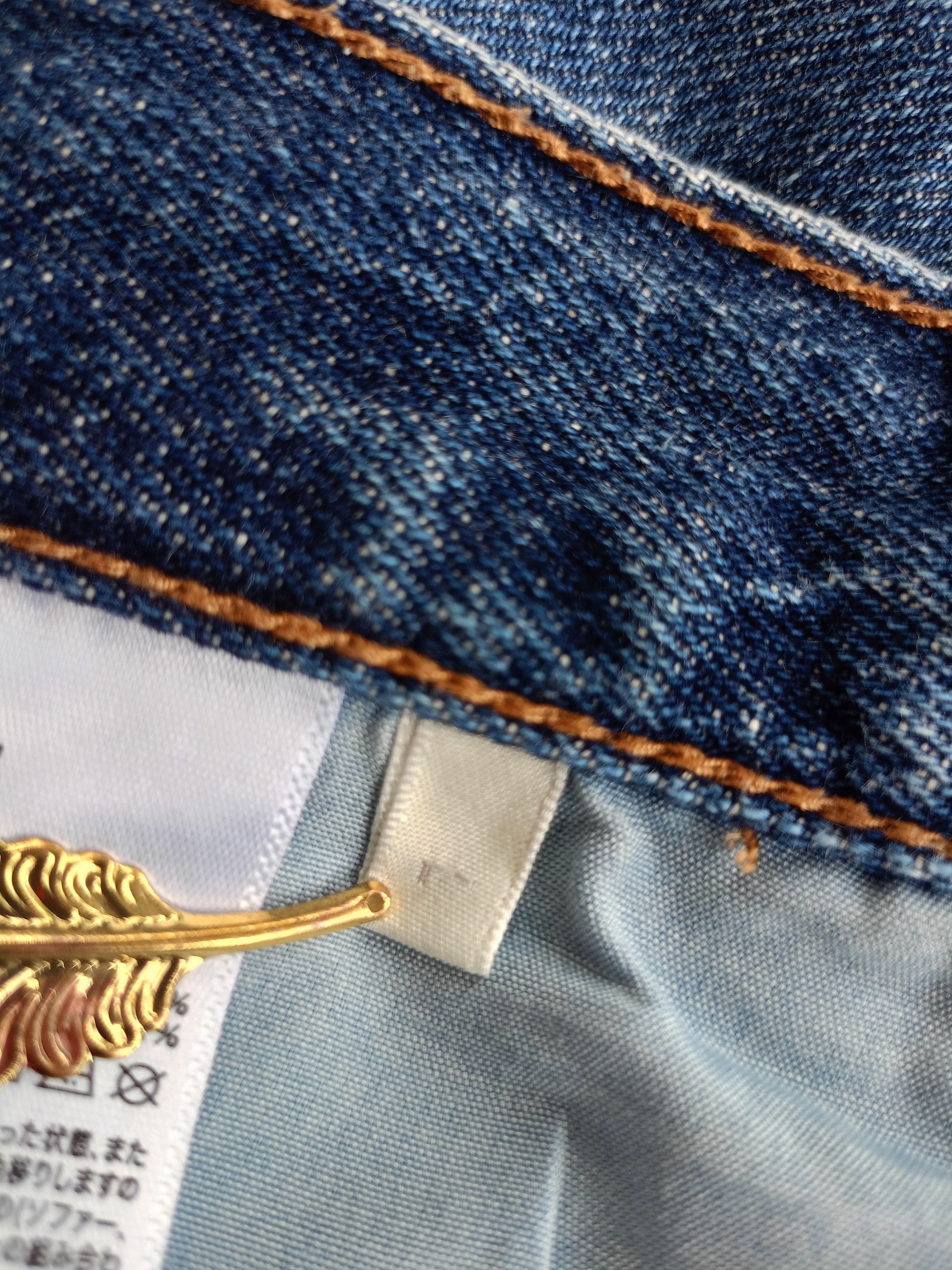 GU × Vintage GU Distressed Vintage Streetwear Denim Size US 27 - 12 Thumbnail