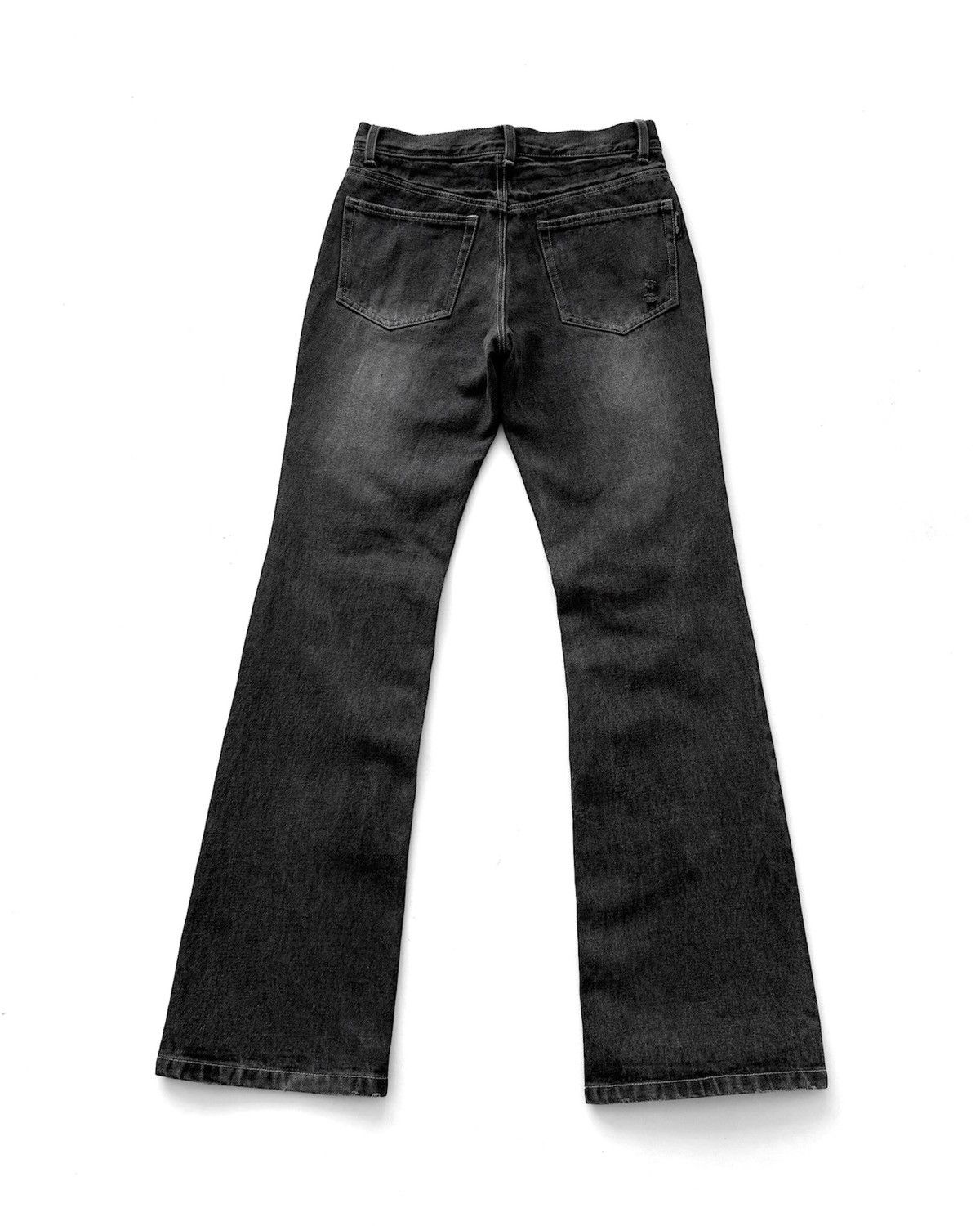 BERNINGS SHO BERNINGS-SHO DISTRESSED FLARE JEANS Size US 29 - 8 Thumbnail