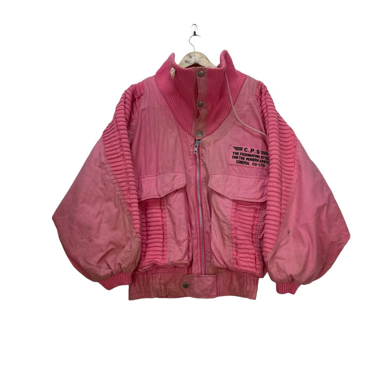 Designer × Issey Miyake × Japanese Brand Japanese Brand CPS Bomber Jacket Size US M / EU 48-50 / 2 - 3 Thumbnail