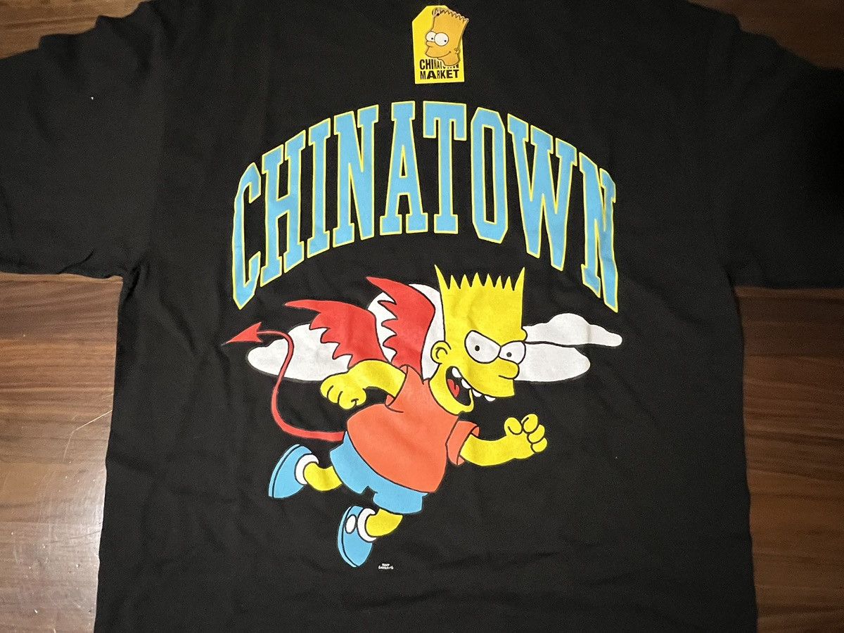 Market × The Simpsons Chinatown Market The Simpsons Devil Arc Tee Bart Simpson XL Size US XL / EU 56 / 4 - 2 Thumbnail