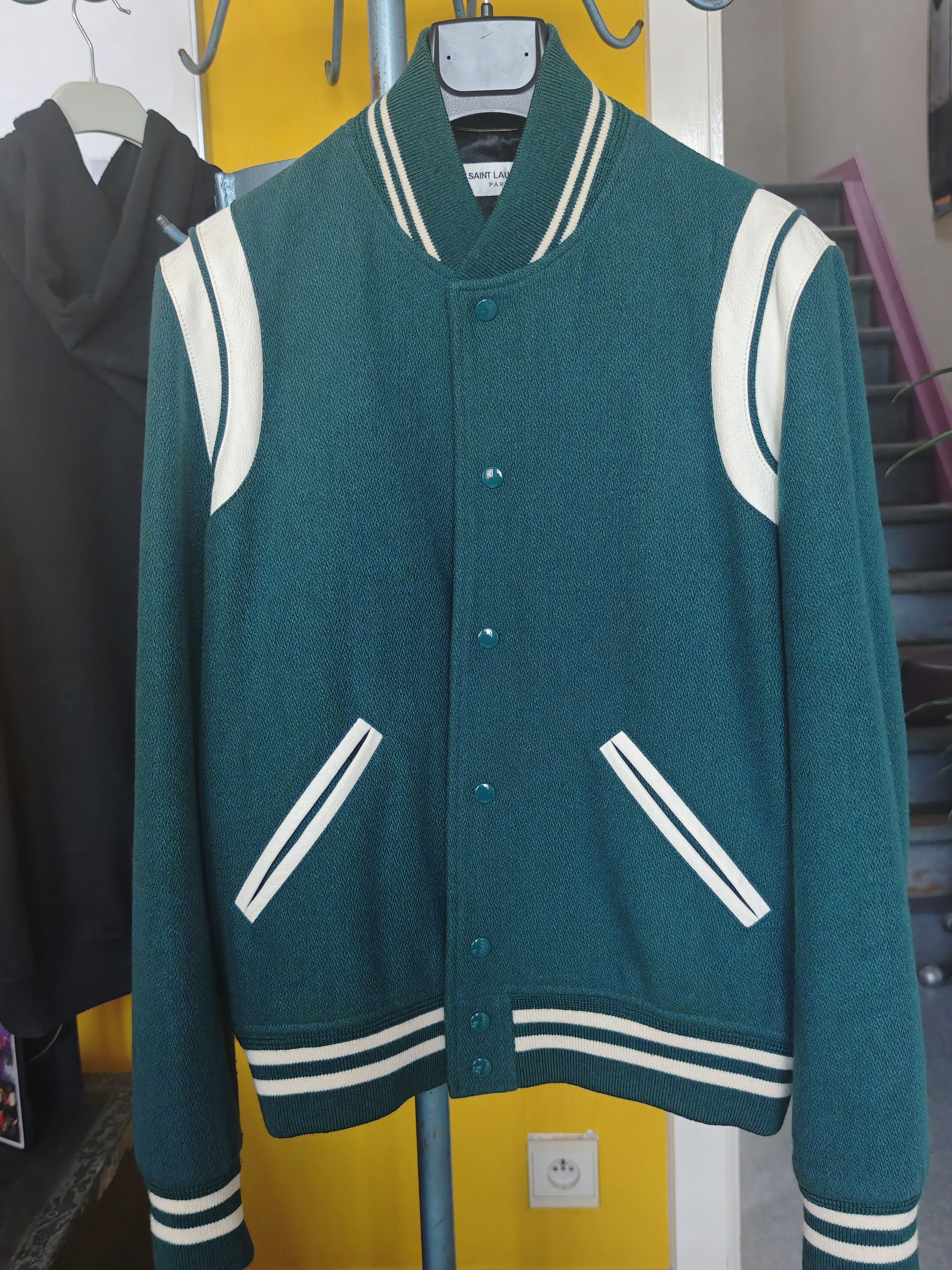 Saint Laurent Paris Saint Laurent varsity jacket Size US M / EU 48-50 / 2 - 2 Thumbnail