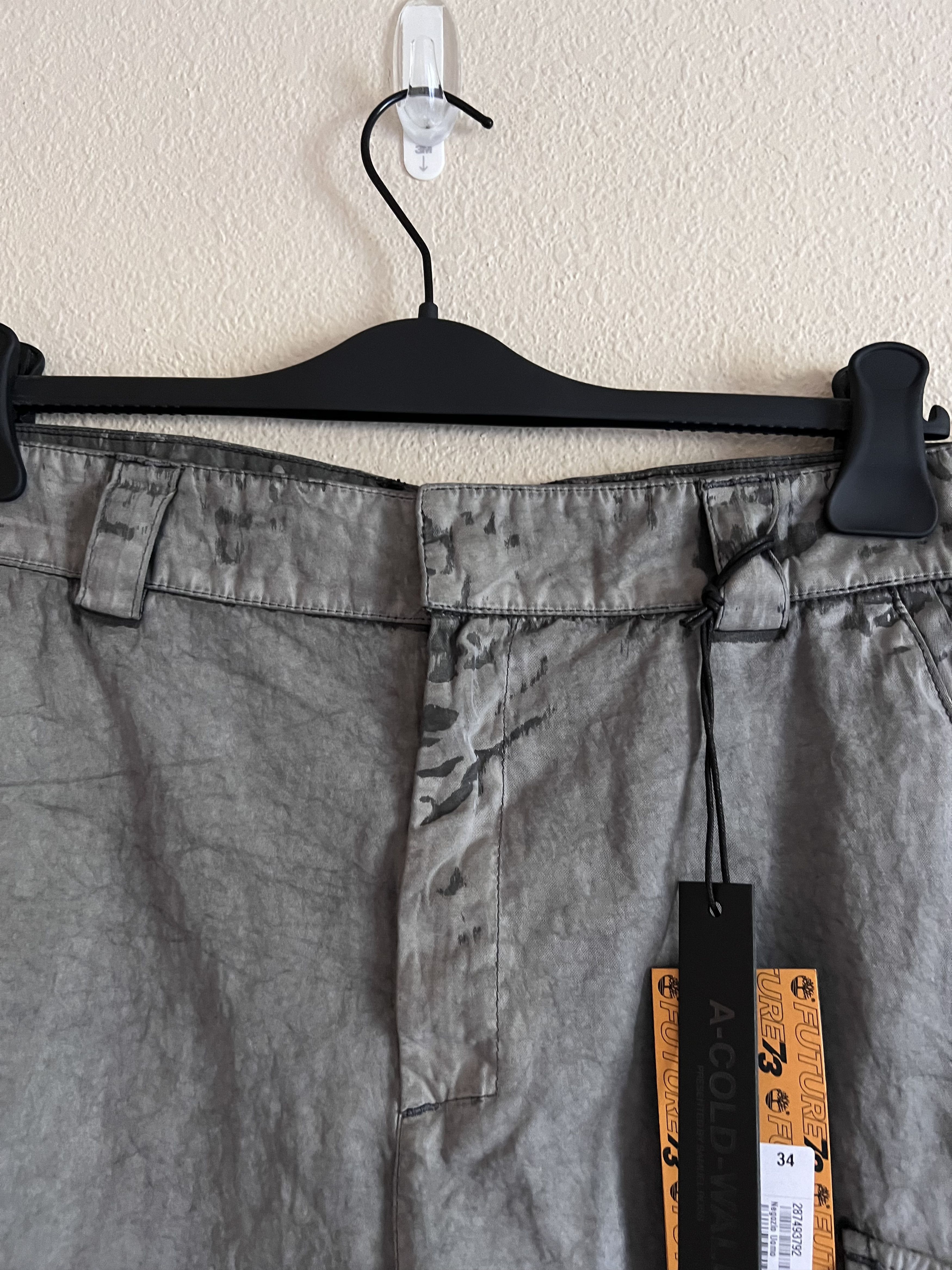A-COLD-WALL* × Timberland Timberland A Cold Wall Cargo Shorts in Gray Size US 34 / EU 50 - 4 Thumbnail