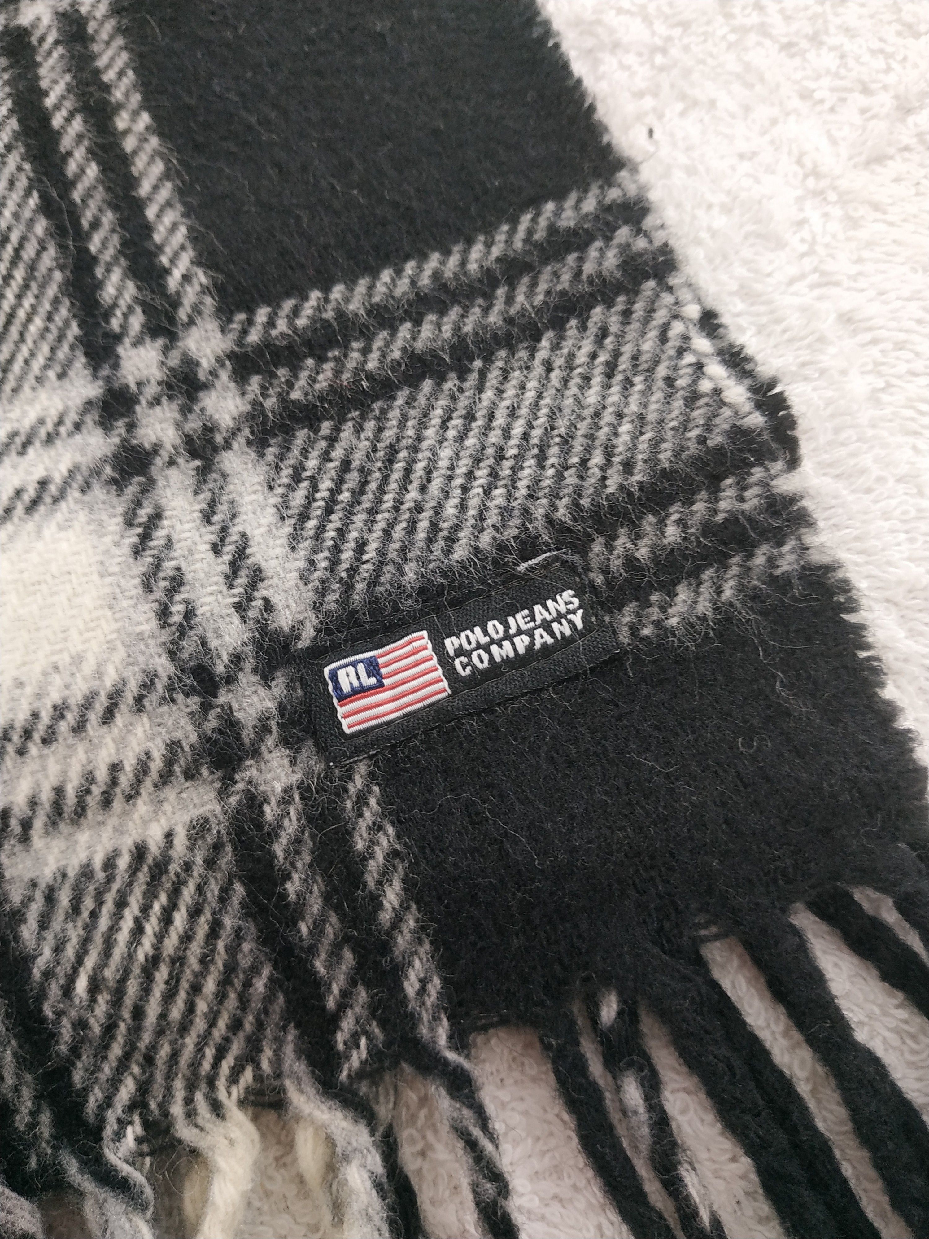 Polo Ralph Lauren Vintage Polo Ralph Lauren Scarf/Muffler/Neckwear MF030 Size ONE SIZE - 5 Thumbnail