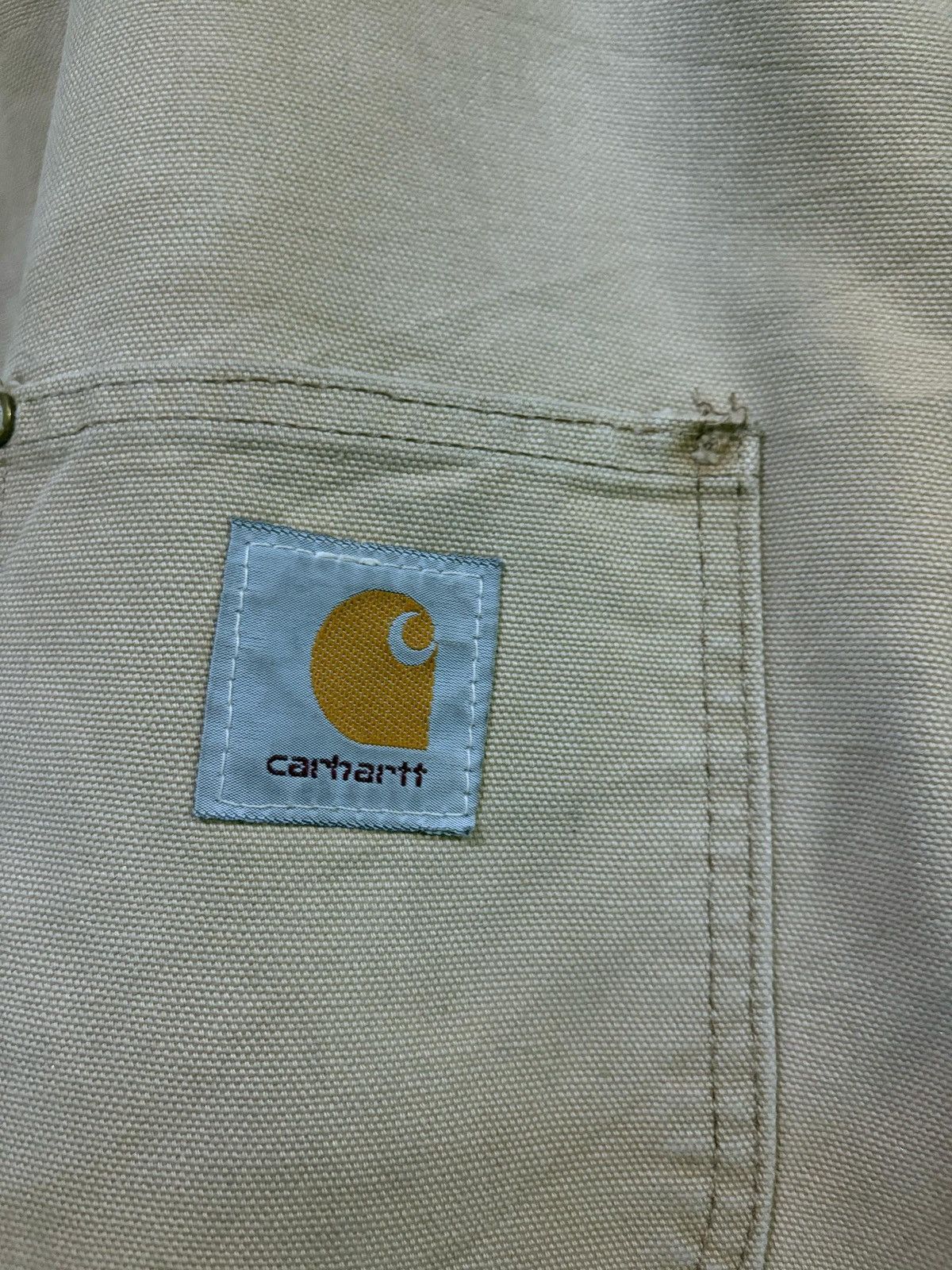 Carhartt VTG 90's CARHARTT Worker Wear Chore Jakcet Michigan Design Size US L / EU 52-54 / 3 - 12 Thumbnail