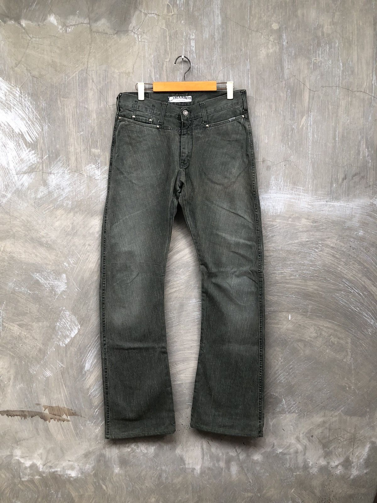 Japanese Brand × Le Grande Bleu (L.G.B.) Cimarron Twisted Flared Denim Size US 30 / EU 46 - 1 Thumbnail