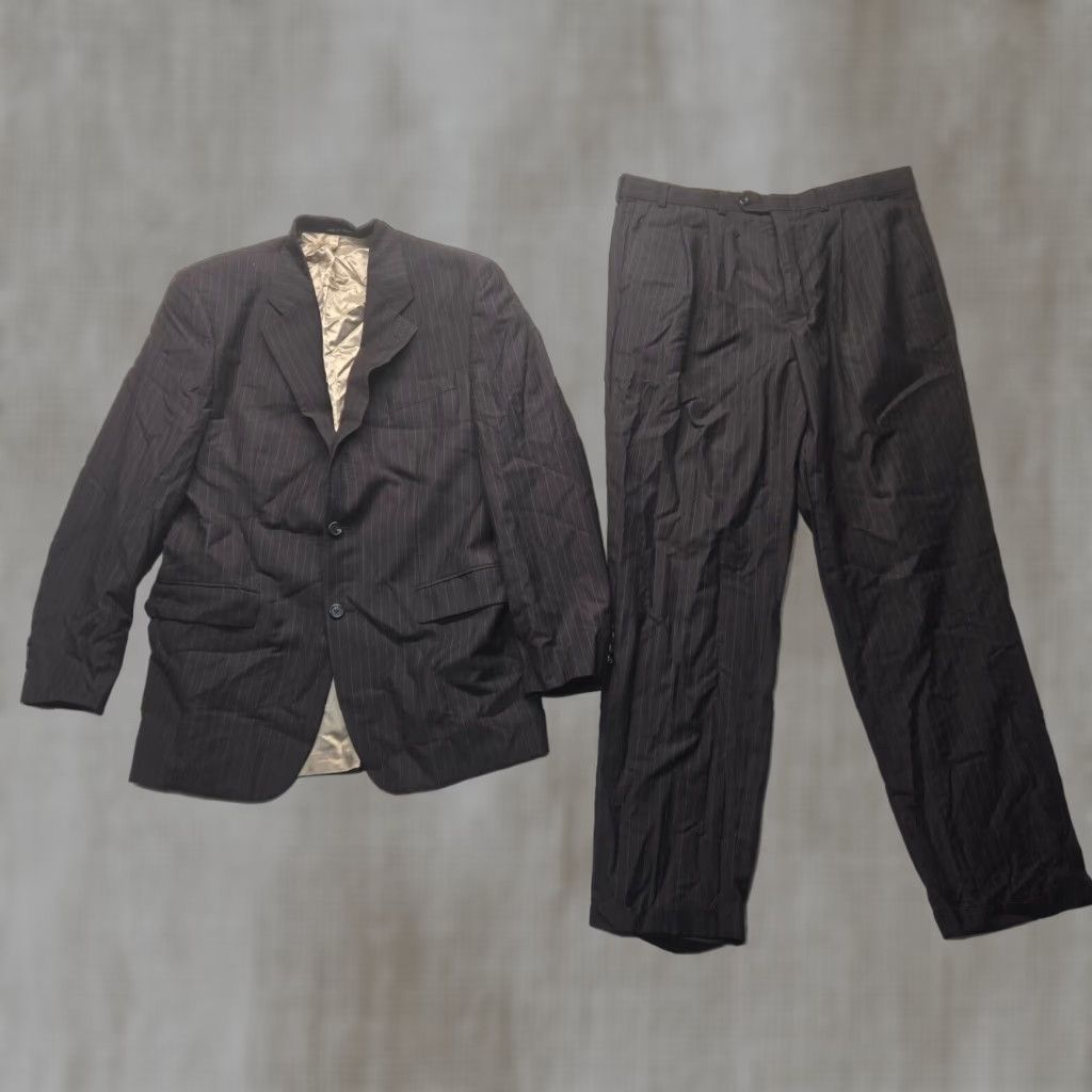 Ralph Lauren Lauren Ralph Lauren Black Wool Blazer Jacket Adult Men's 40R Business Coat Size 40R - 1 Thumbnail