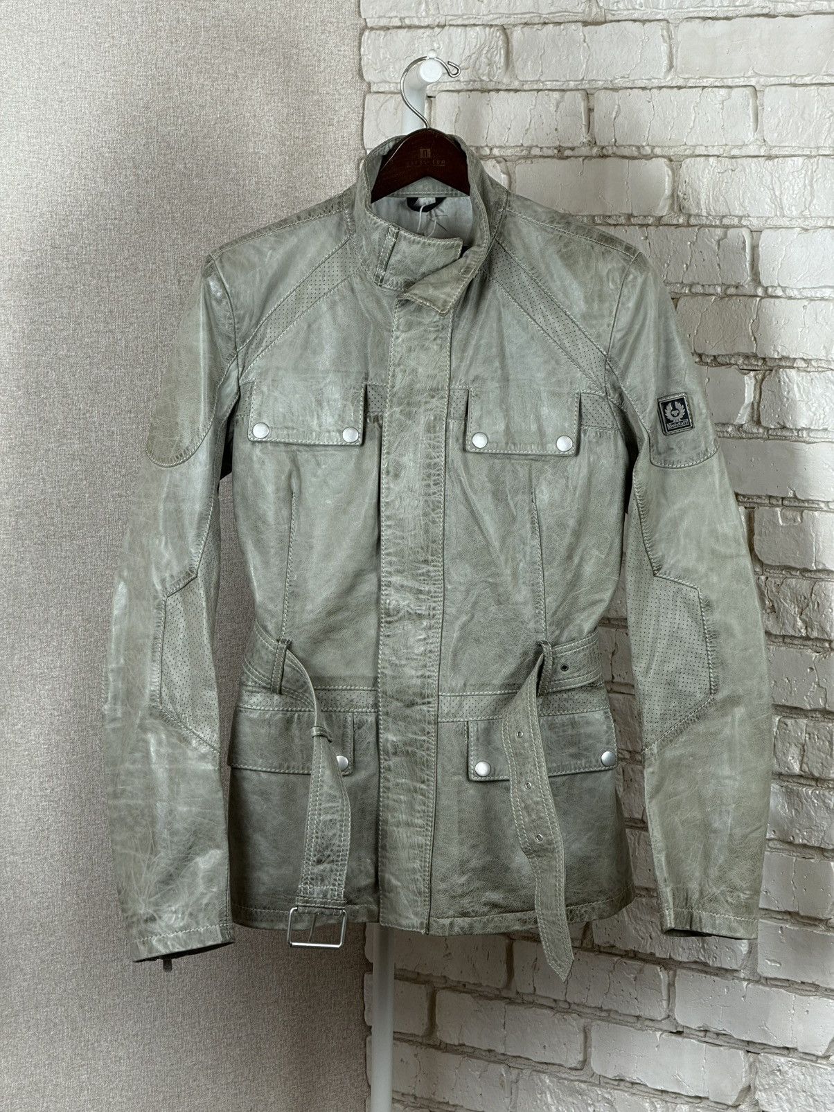 Belstaff Belstaff Trialmaster Gold Label Motorcycle Leather Jacket Size L / US 10 / IT 46 - 1 Thumbnail