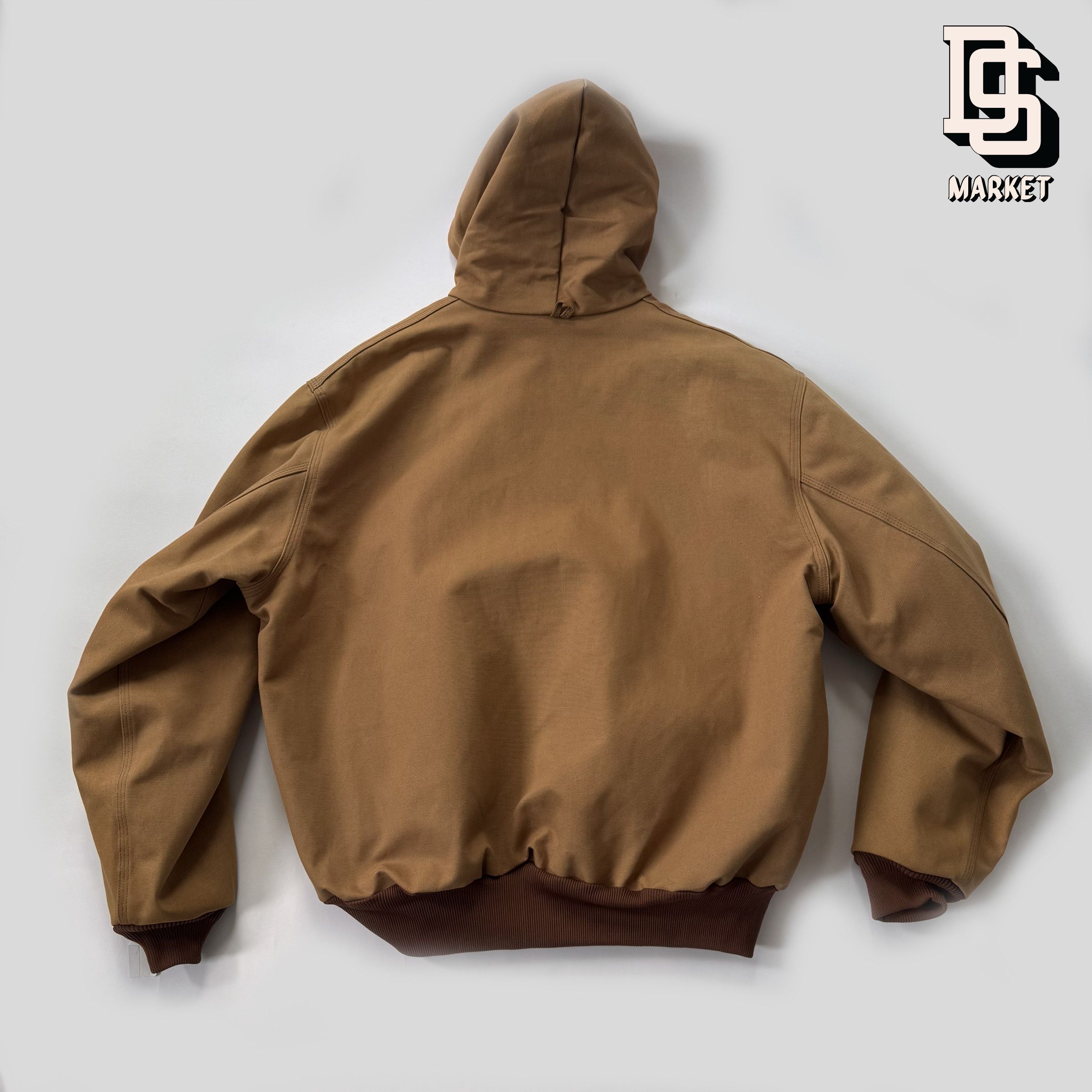 Carhartt CARTHARTT JR106 DUCK MESH LINED HOODED JACKET HOODIE 2XL Size US XXL / EU 58 / 5 - 2 Thumbnail