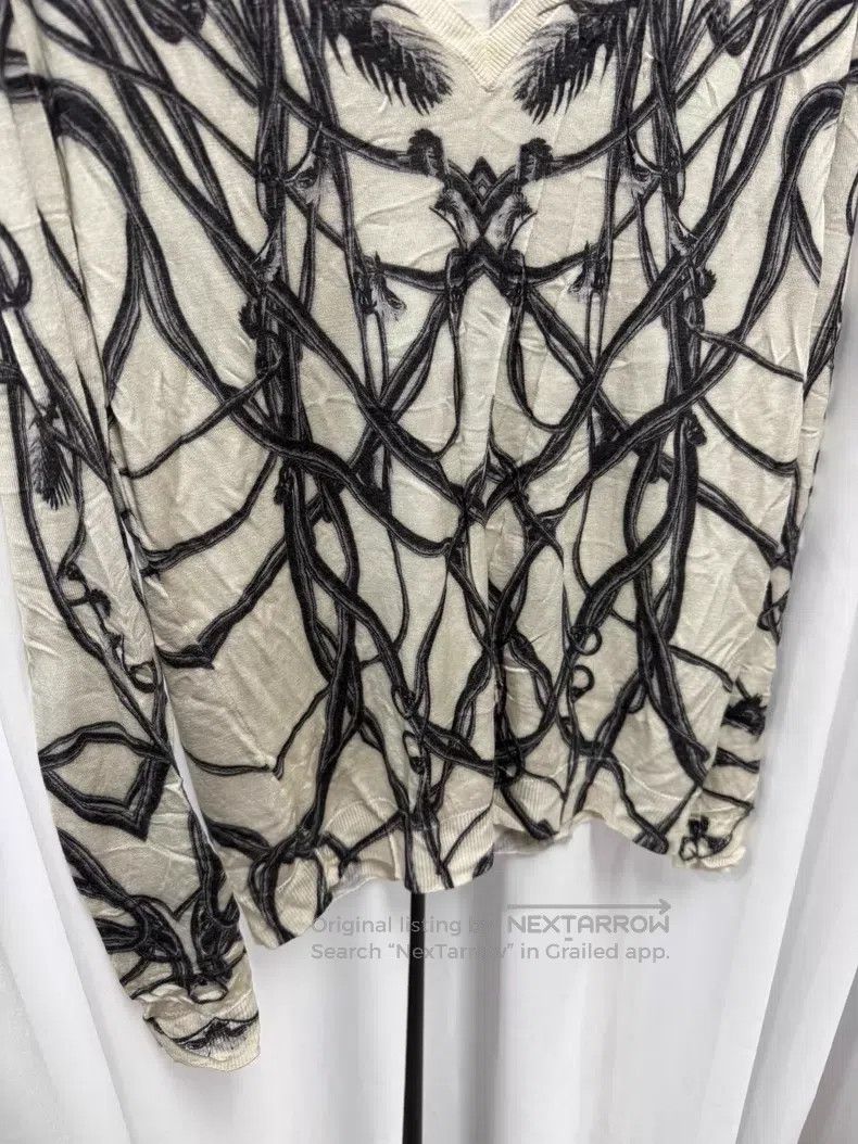 Alexander McQueen ALEXANDER MCQUEEN Thistle Pleated Bramble Knit Sweater Size US L / EU 52-54 / 3 - 6 Thumbnail