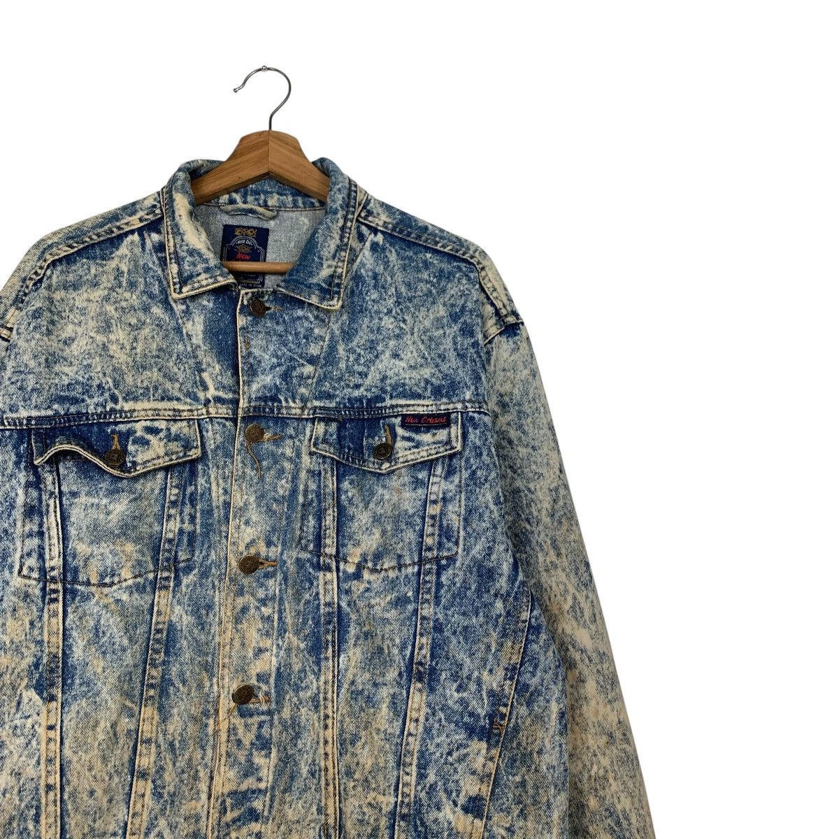 Vintage NEW ORLEANS Stone Wash Denim Jacket #2179-C96 Size US L / EU 52-54 / 3 - 5 Thumbnail