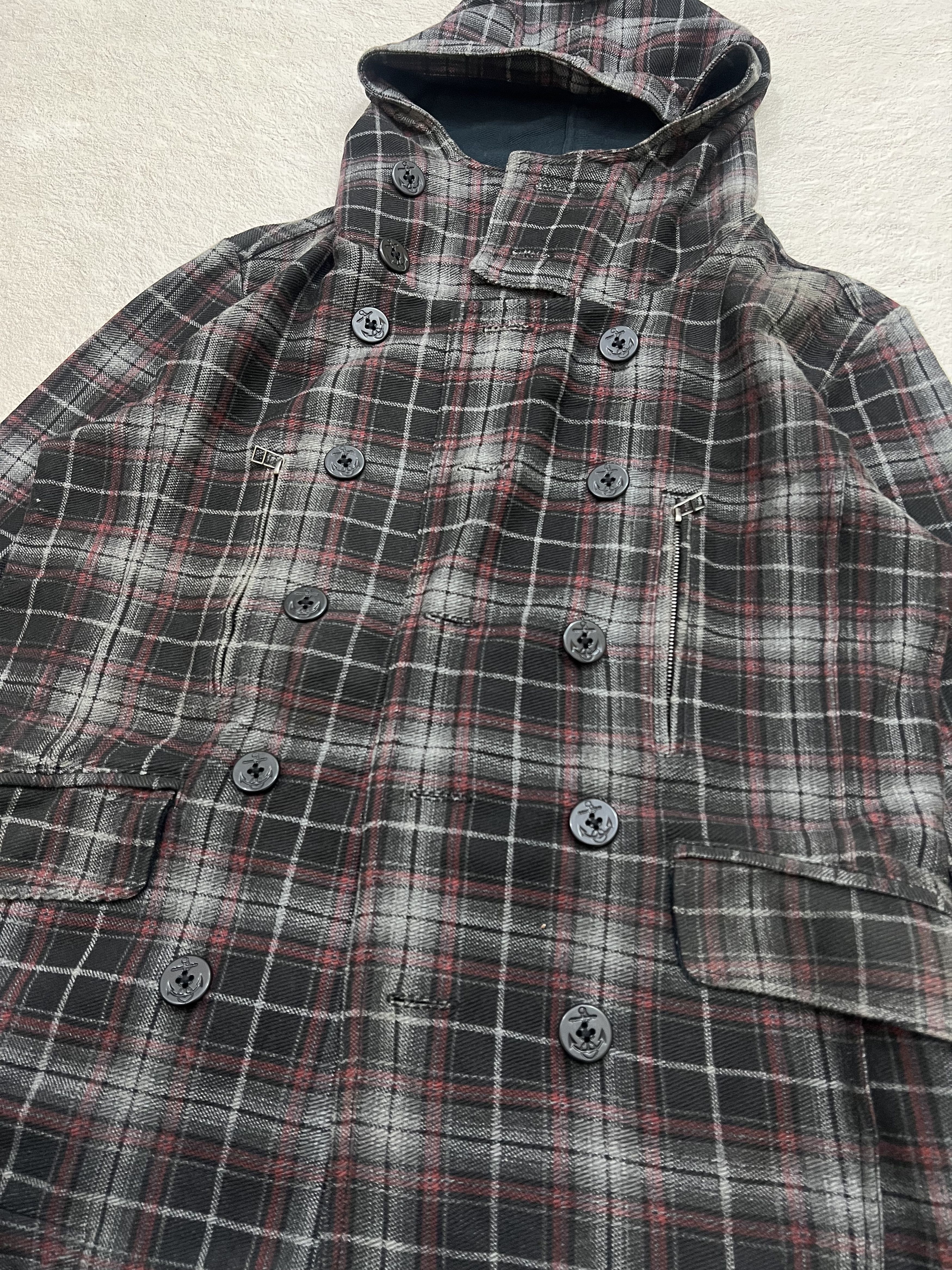 In The Attic 2000s In The Attic Y's Japanese Plaid Napoleon y2k Lgb Ifsix Size US M / EU 48-50 / 2 - 2 Thumbnail